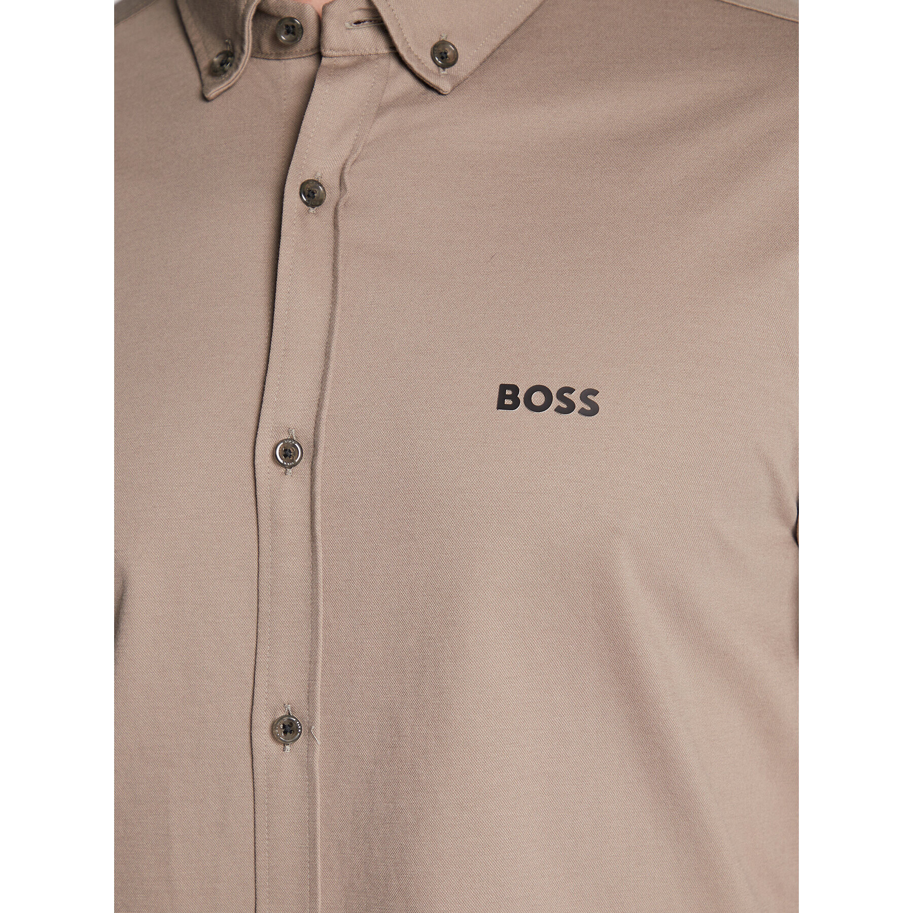 Boss Košile Biado_R 50477289 Béžová Regular Fit - Pepit.cz