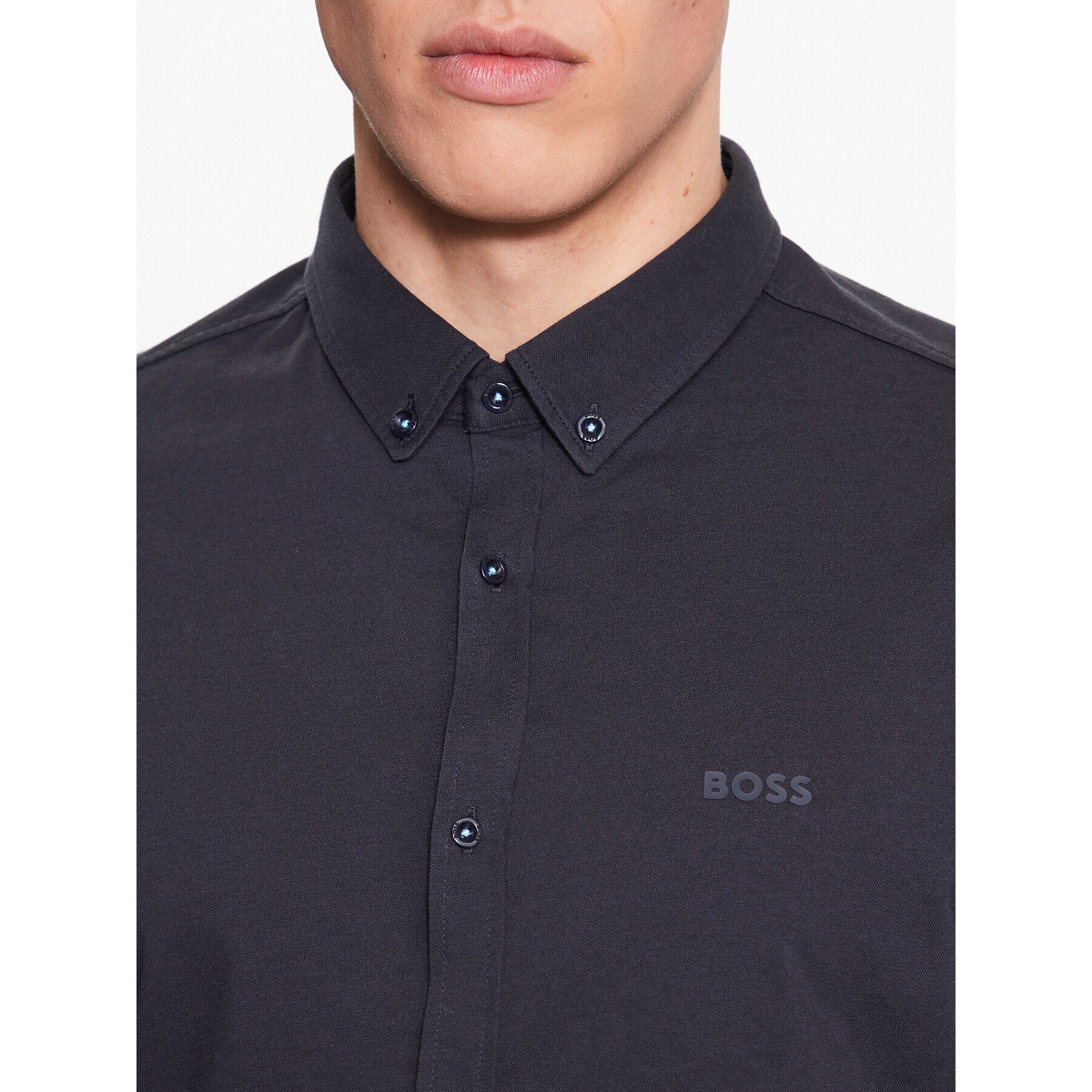 Boss Košile Biado_R 50487532 Tmavomodrá Regular Fit - Pepit.cz