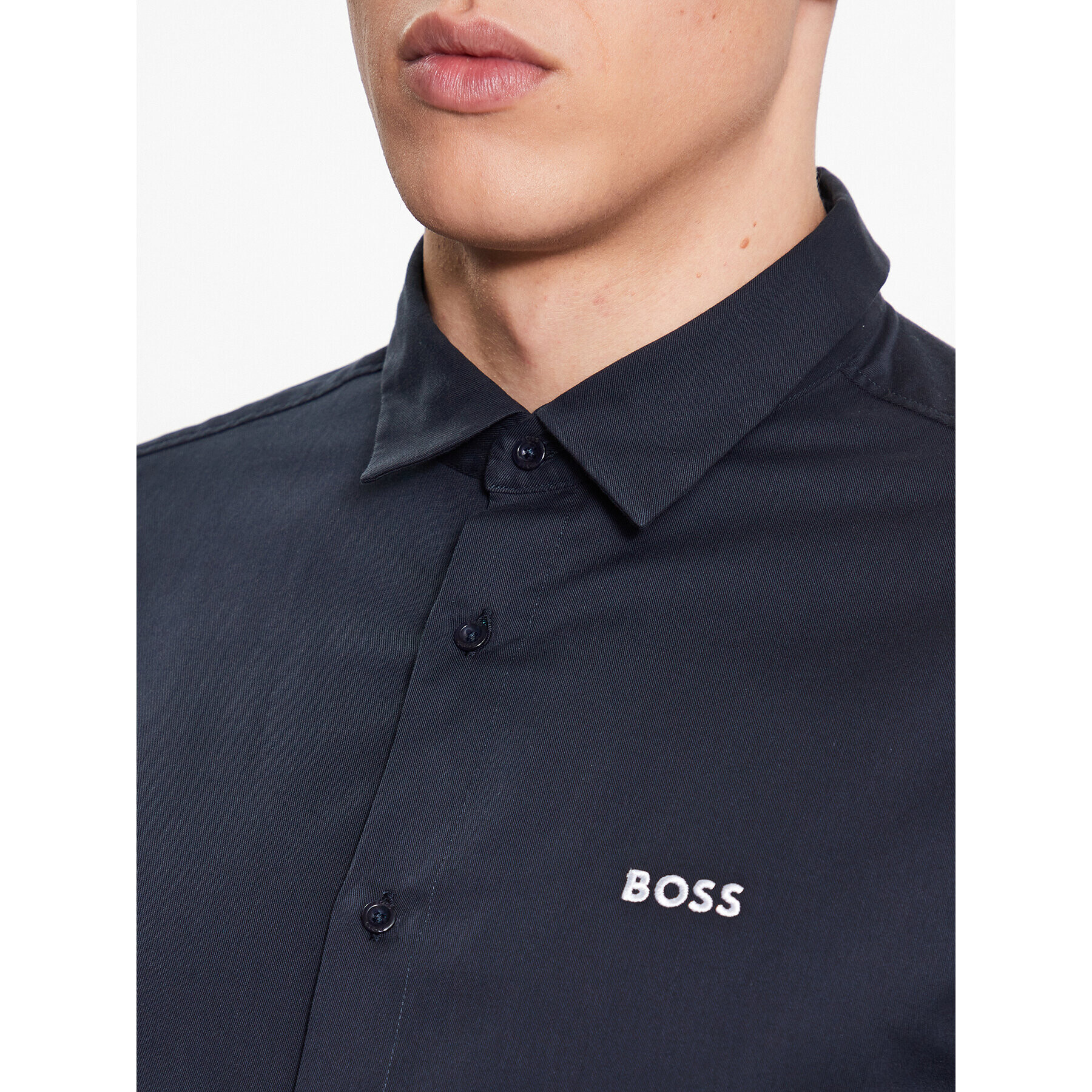 Boss Košile Bink_R 50487527 Tmavomodrá Regular Fit - Pepit.cz