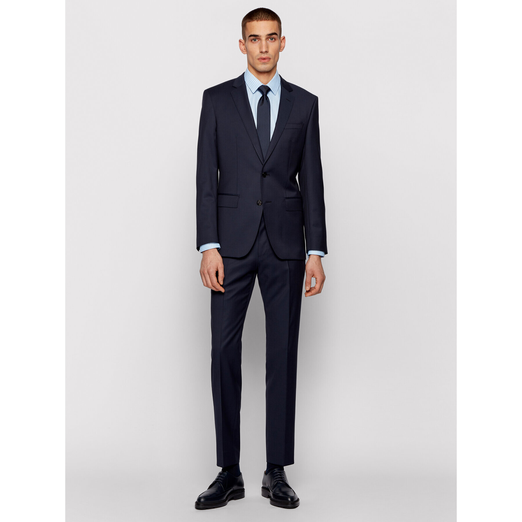 Boss Košile Isko 50449900 Modrá Slim Fit - Pepit.cz