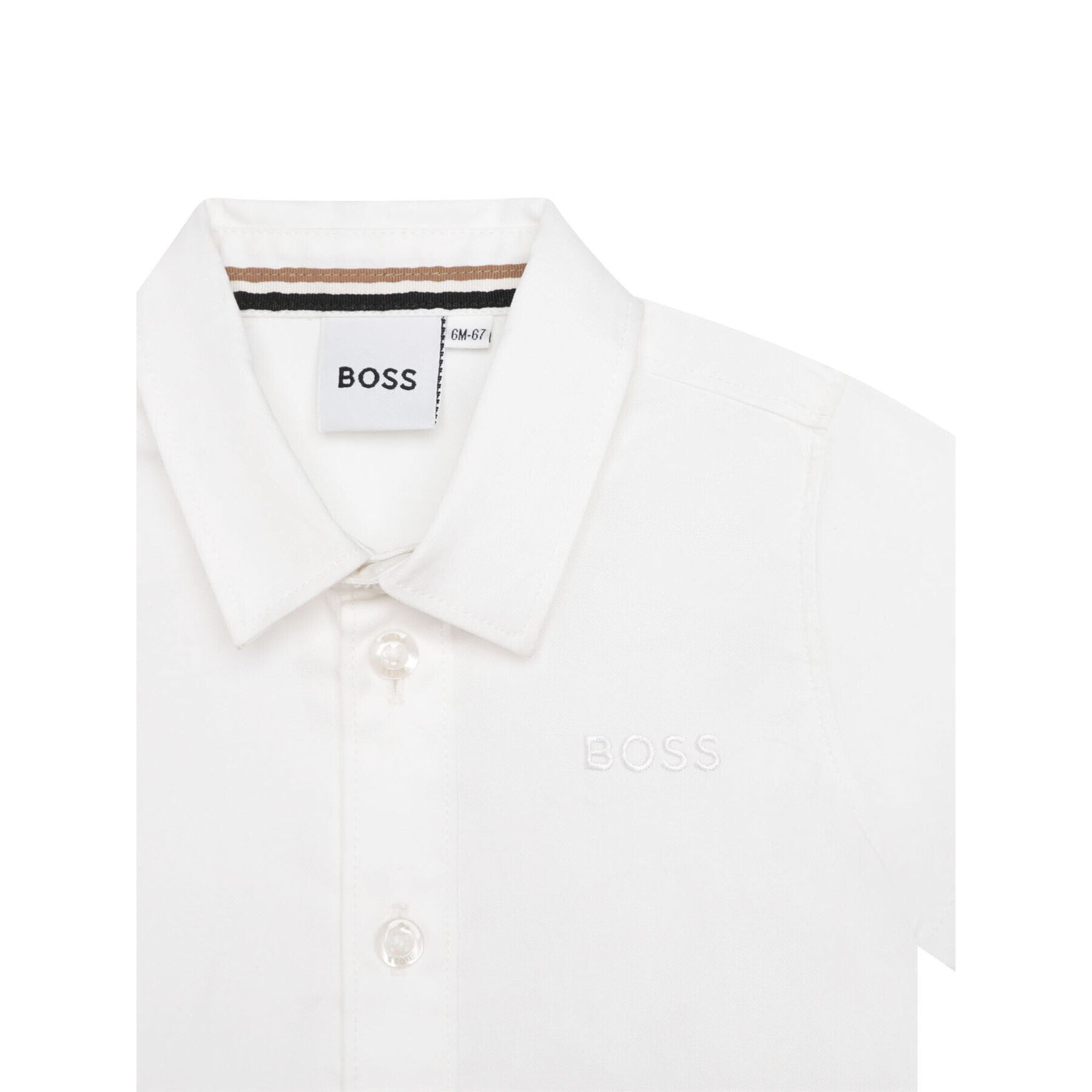 Boss Košile J05982 M Bílá Regular Fit - Pepit.cz