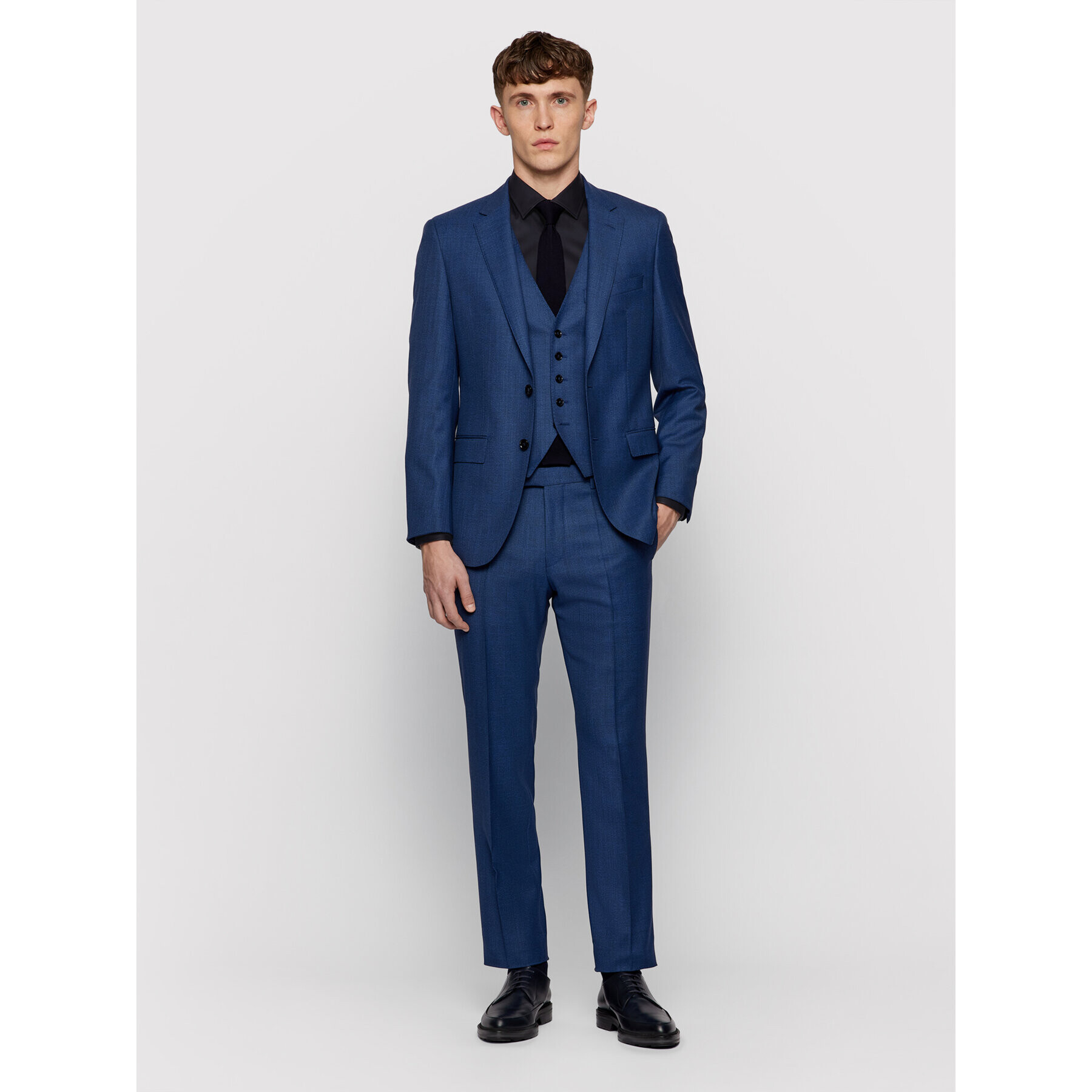 Boss Košile Jesse 50451092 Tmavomodrá Slim Fit - Pepit.cz