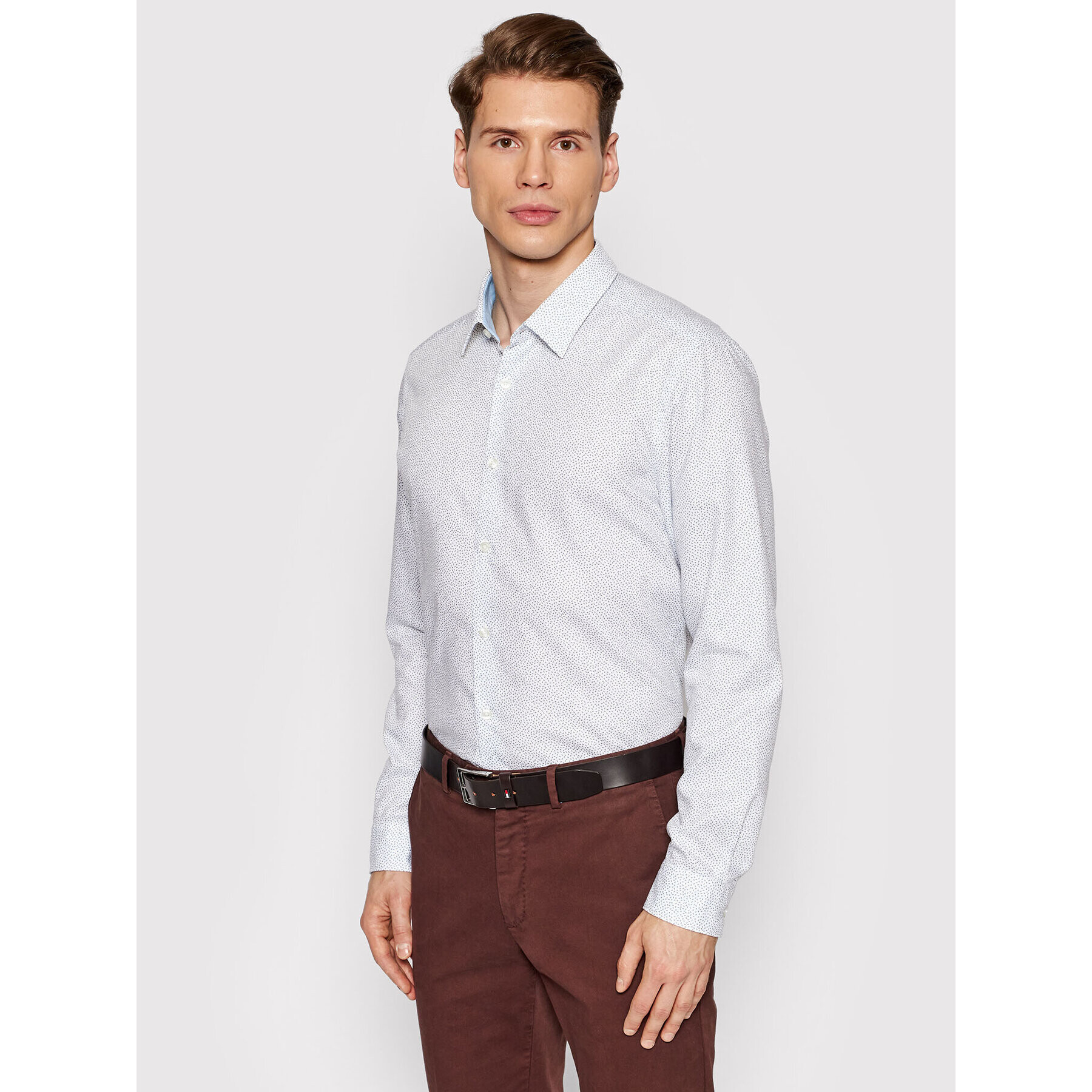 Boss Košile Lukas_53F 50458394 Bílá Regular Fit - Pepit.cz