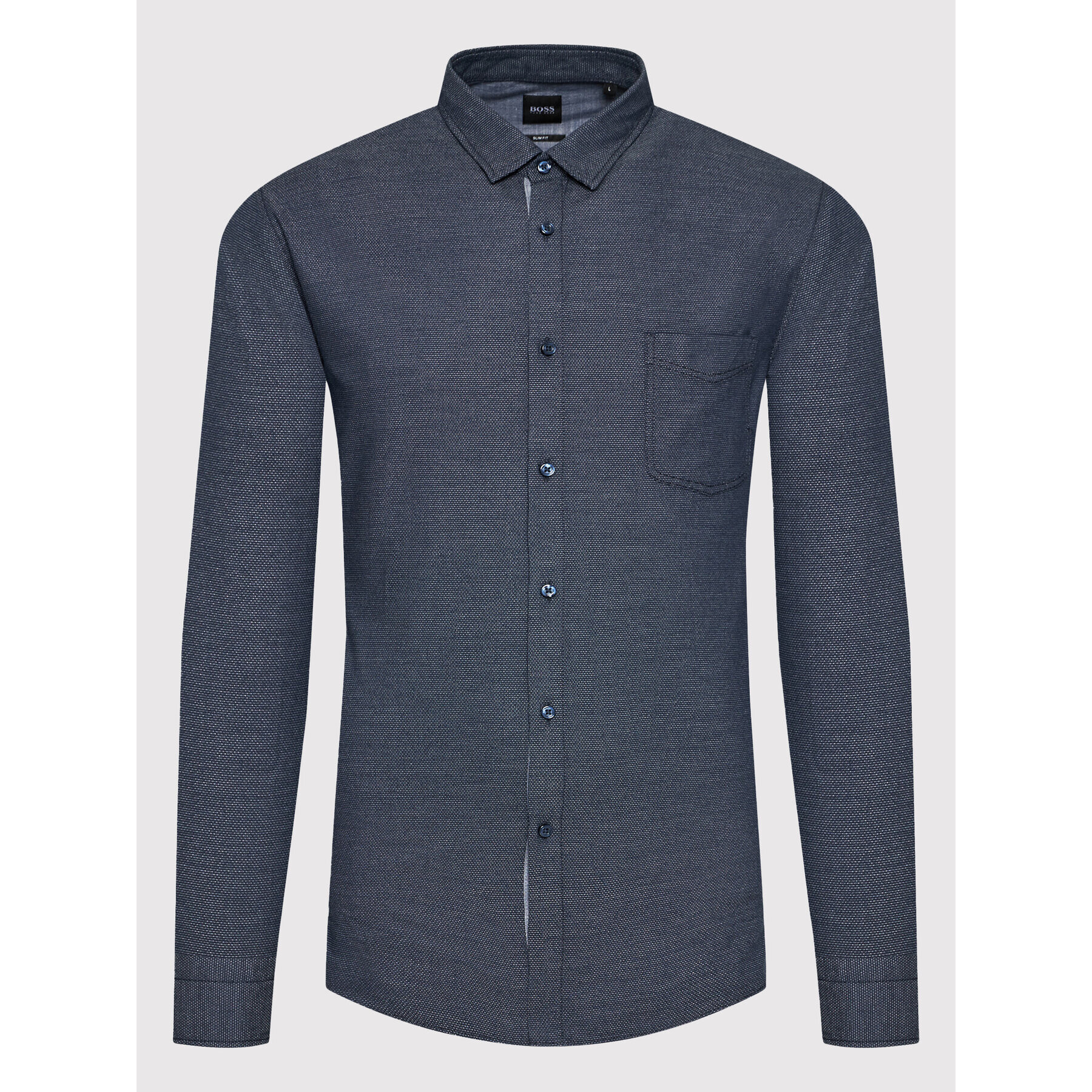 Boss Košile Magneton 1 50452862 Tmavomodrá Slim Fit - Pepit.cz