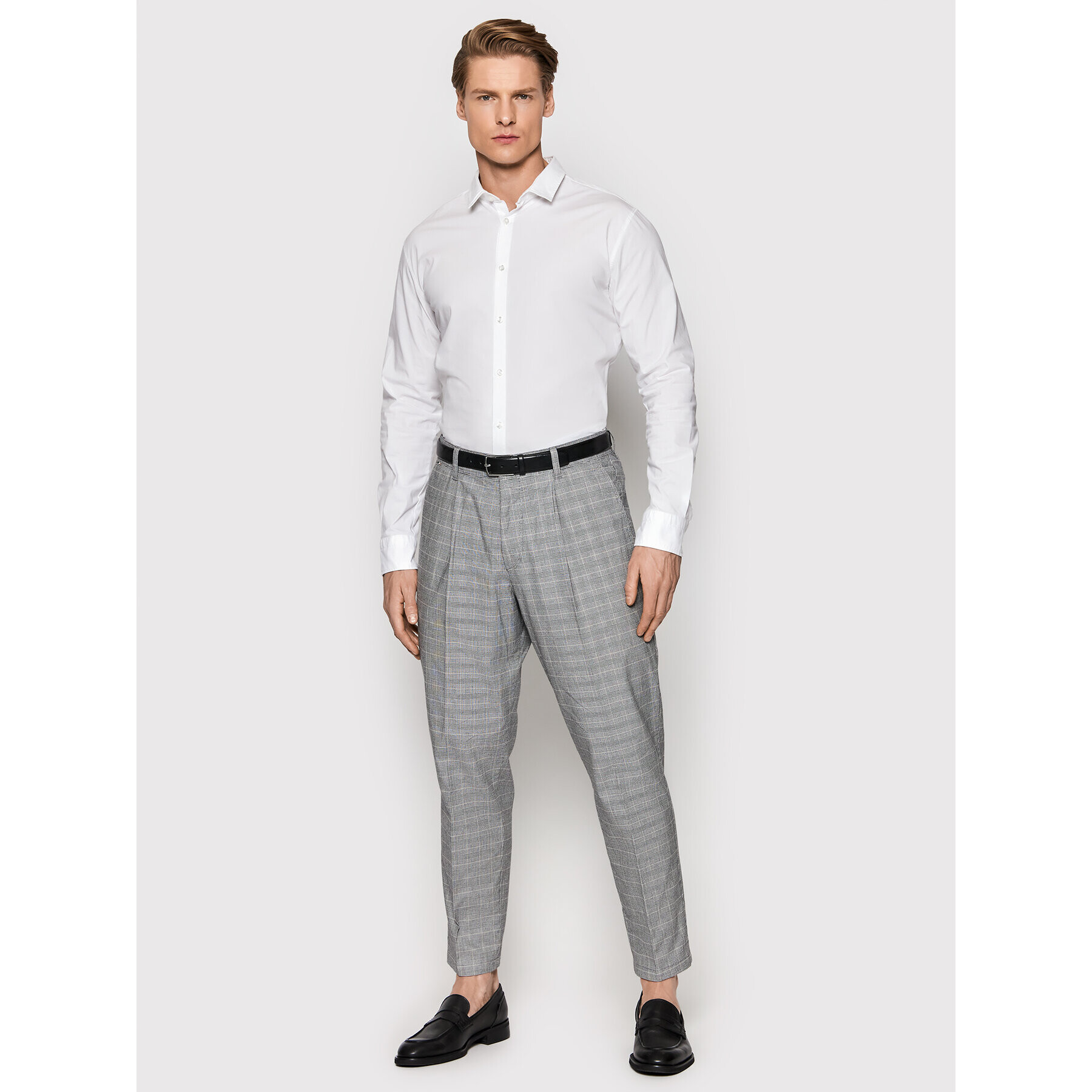 Boss Košile Magneton_2 50467251 Bílá Slim Fit - Pepit.cz