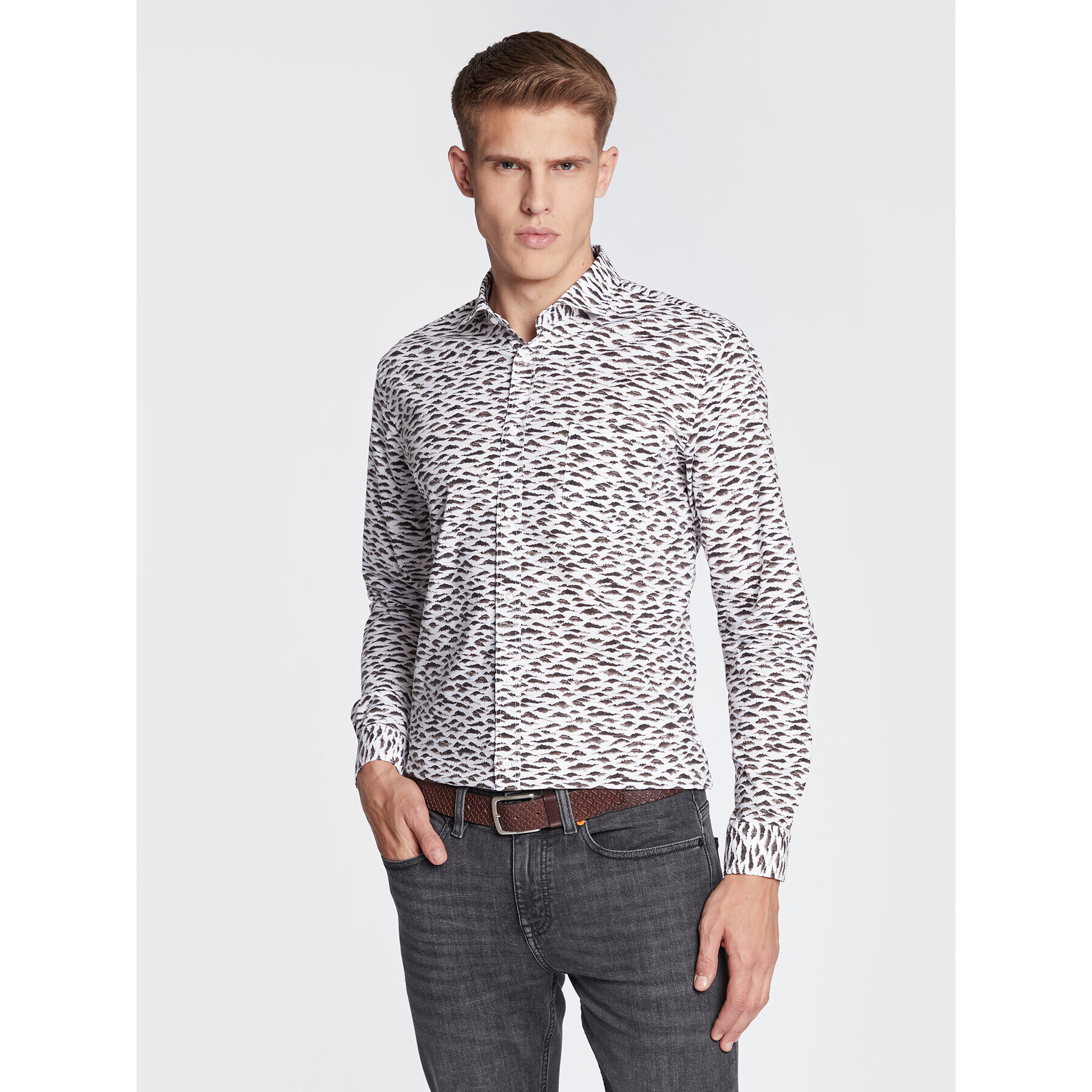 Boss Košile Mypop_5 50475932 Barevná Slim Fit - Pepit.cz