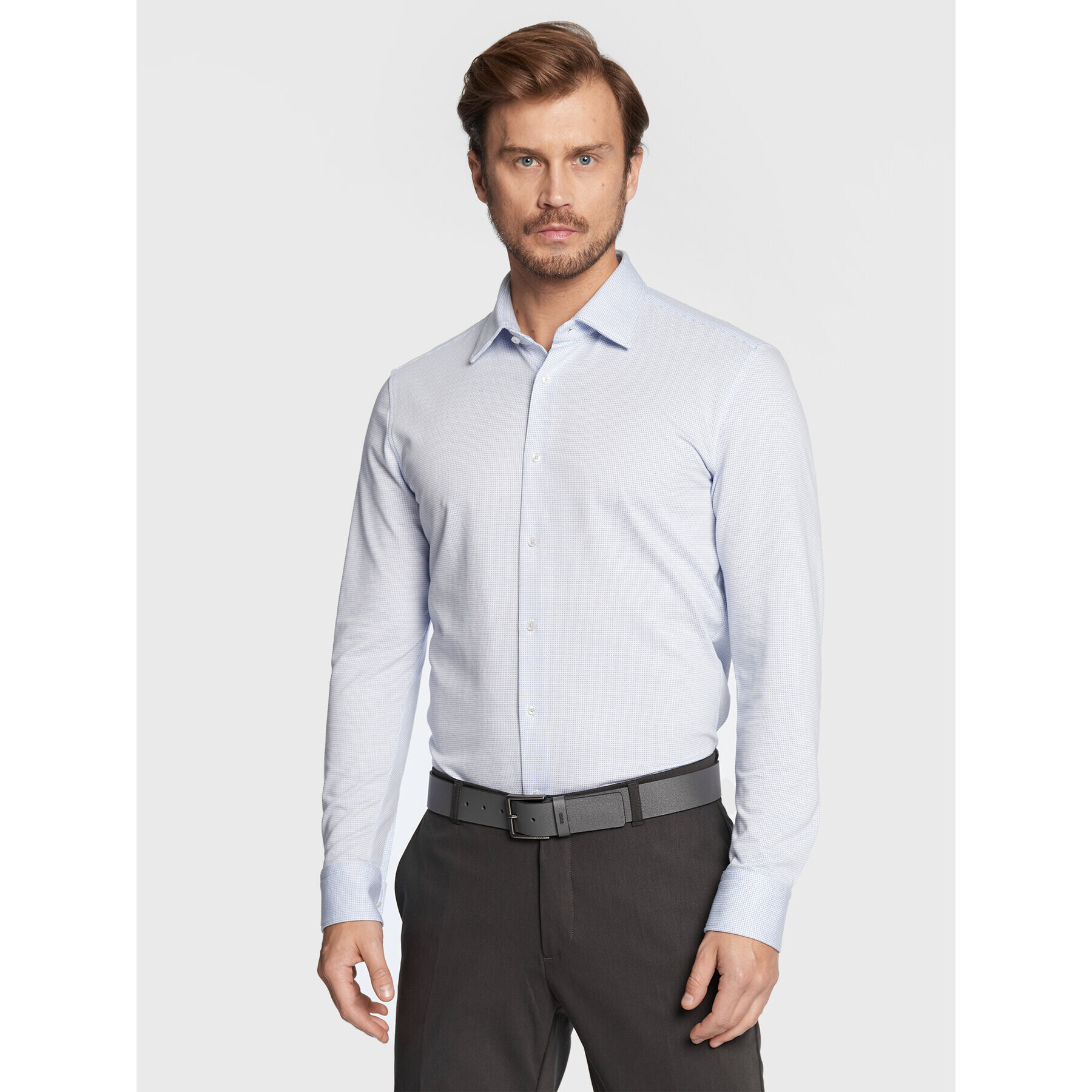 Boss Košile P-Hank-Kent-C1-222 50478713 Modrá Slim Fit - Pepit.cz