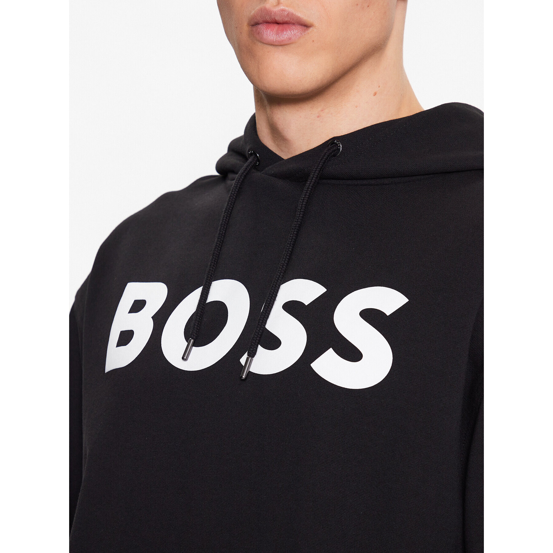 Boss Mikina 50487134 Černá Regular Fit - Pepit.cz