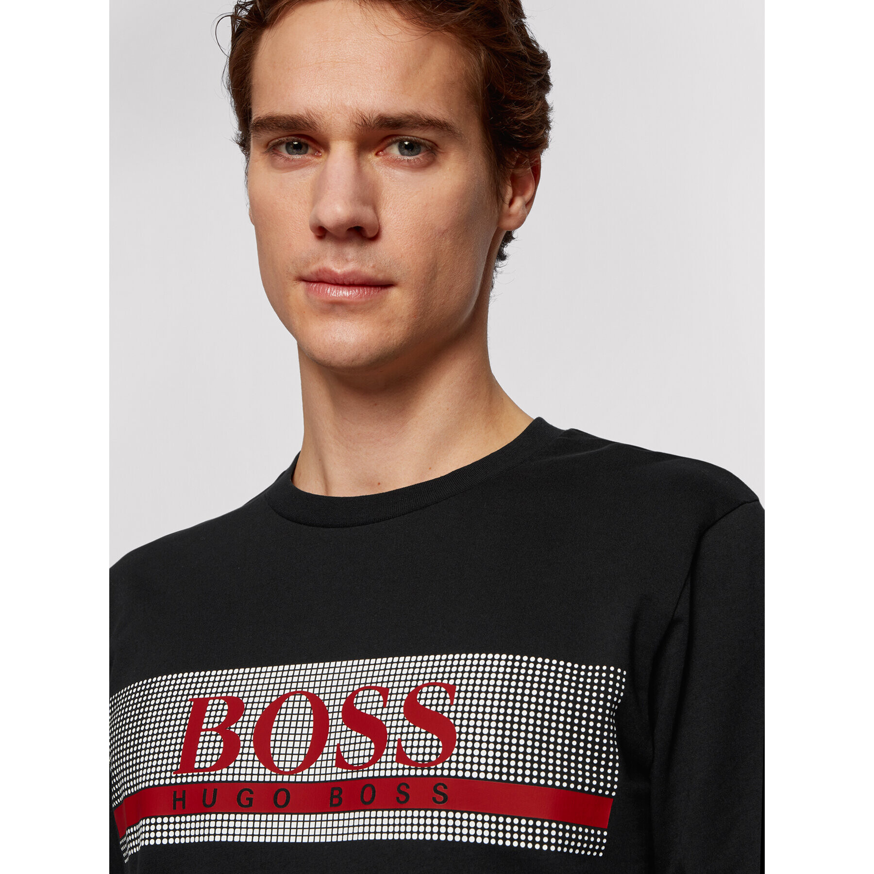 Boss Mikina Authentic 50449939 Černá Regular Fit - Pepit.cz