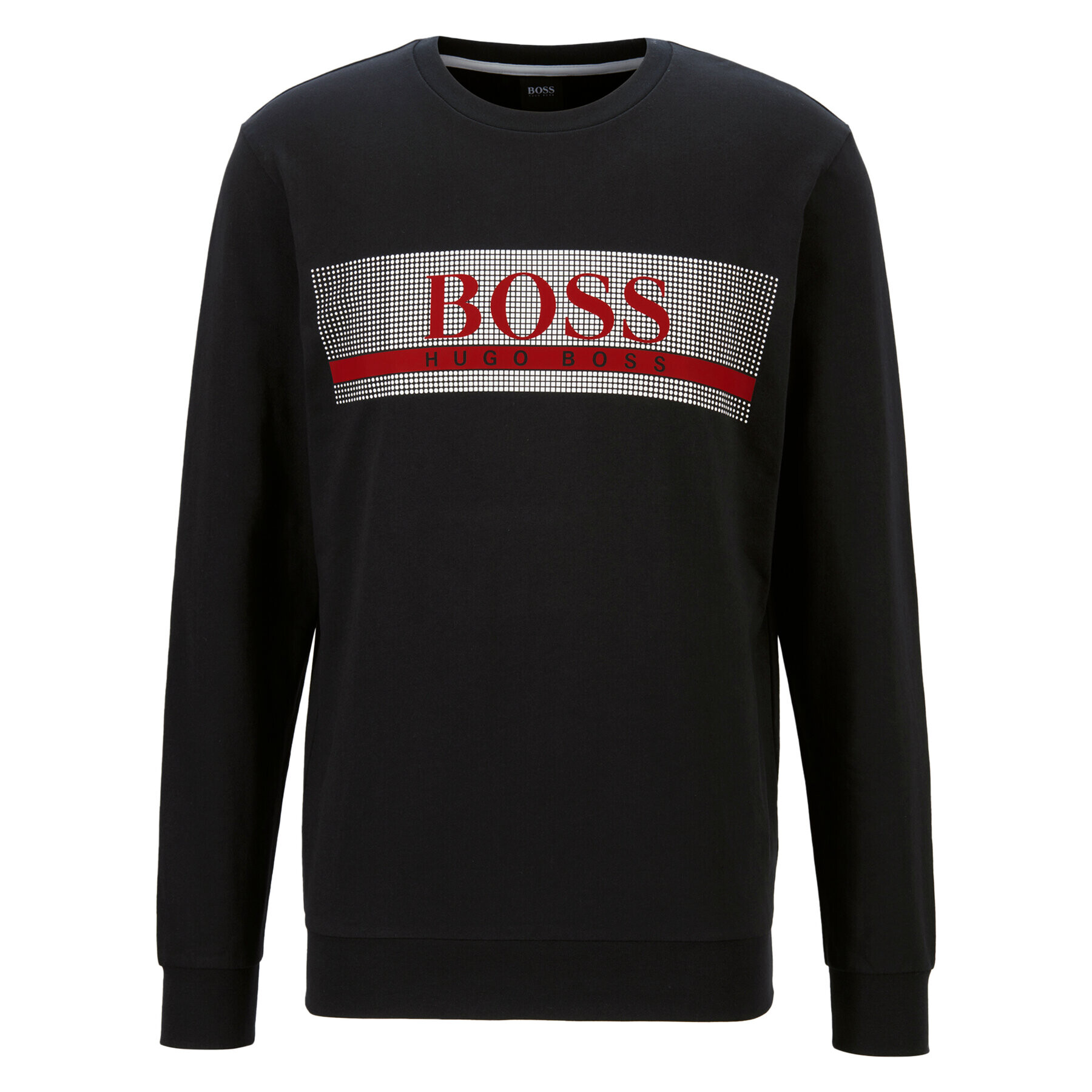 Boss Mikina Authentic 50449939 Černá Regular Fit - Pepit.cz