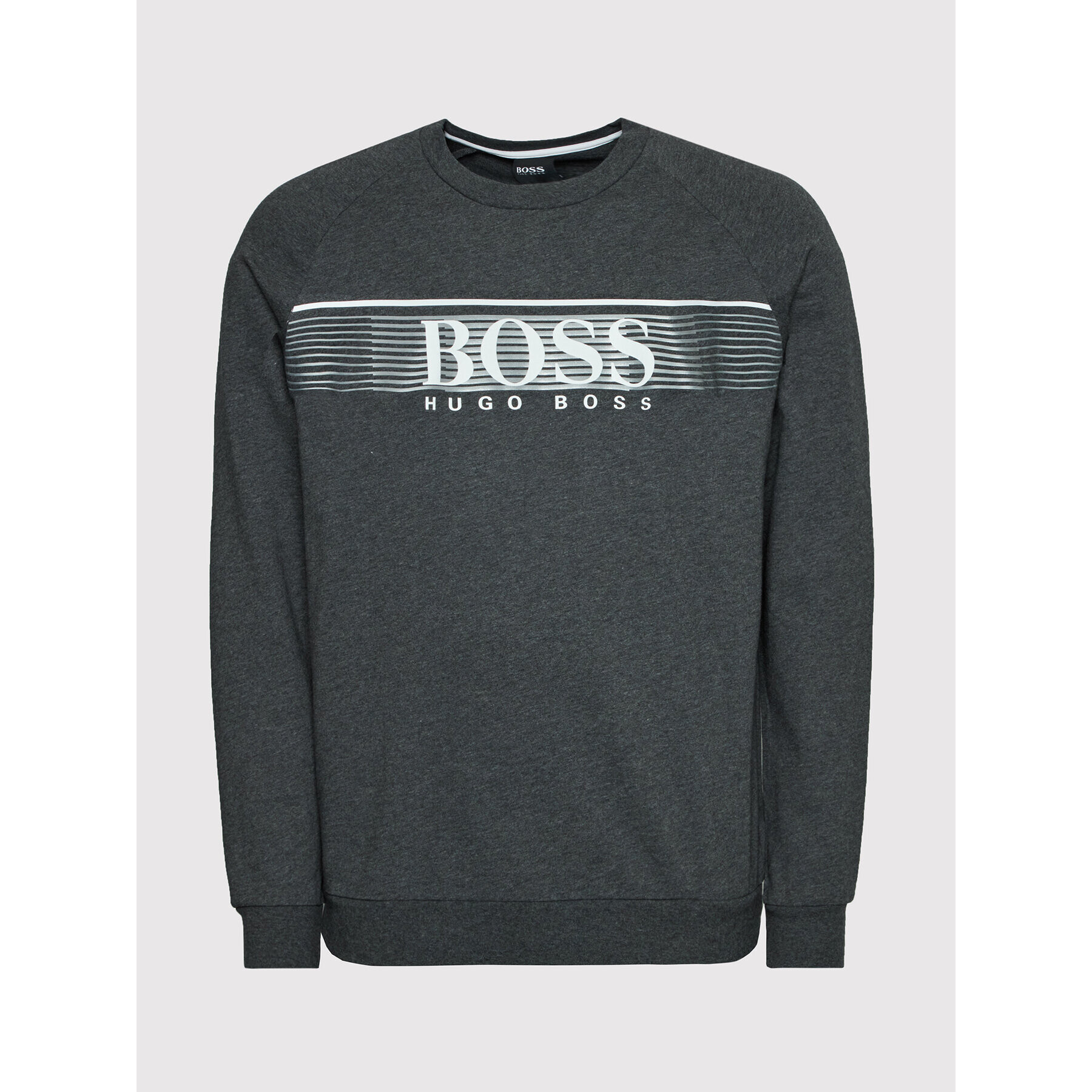 Boss Mikina Authentic 50464889 Šedá Regular Fit - Pepit.cz