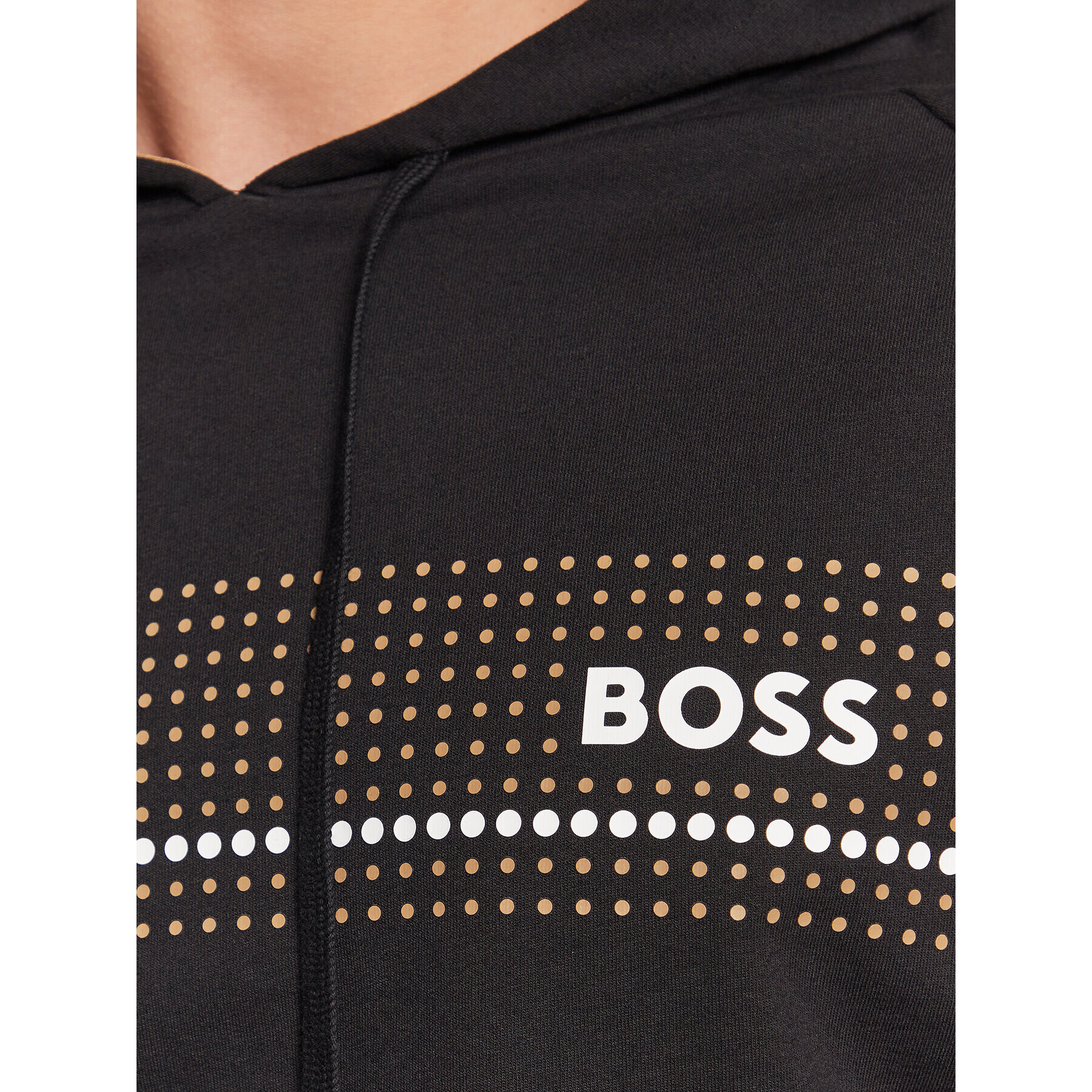 Boss Mikina Authentic 50485939 Černá Regular Fit - Pepit.cz