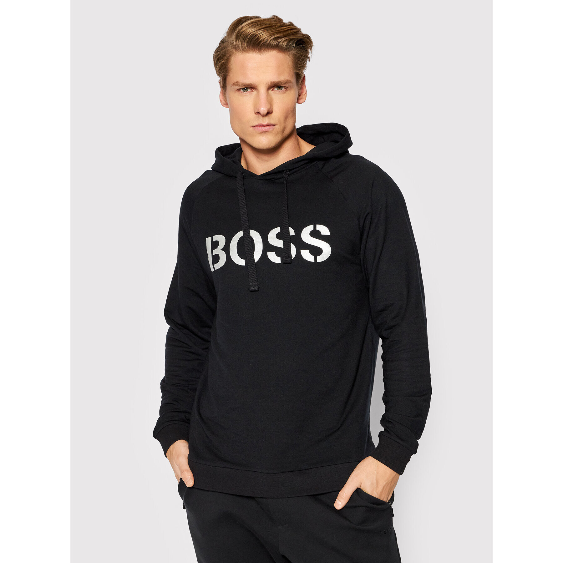 Boss Mikina Fashion H 50465044 Černá Regular Fit - Pepit.cz