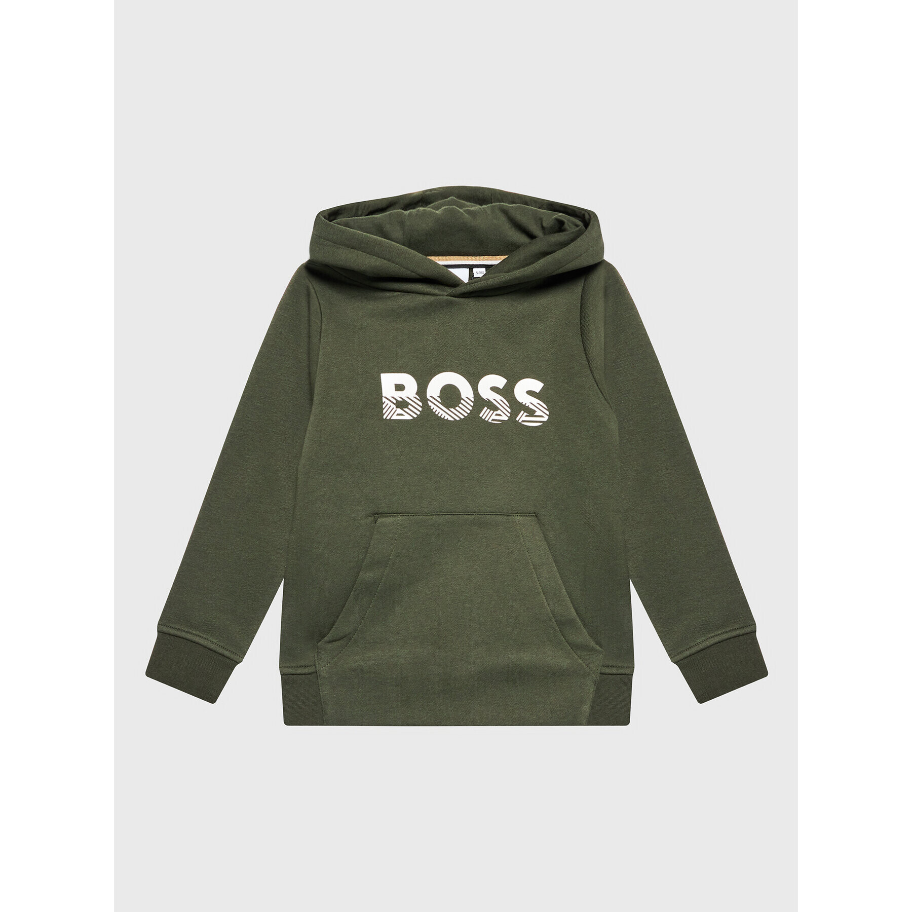 Boss Mikina J25M52 D Zelená Regular Fit - Pepit.cz