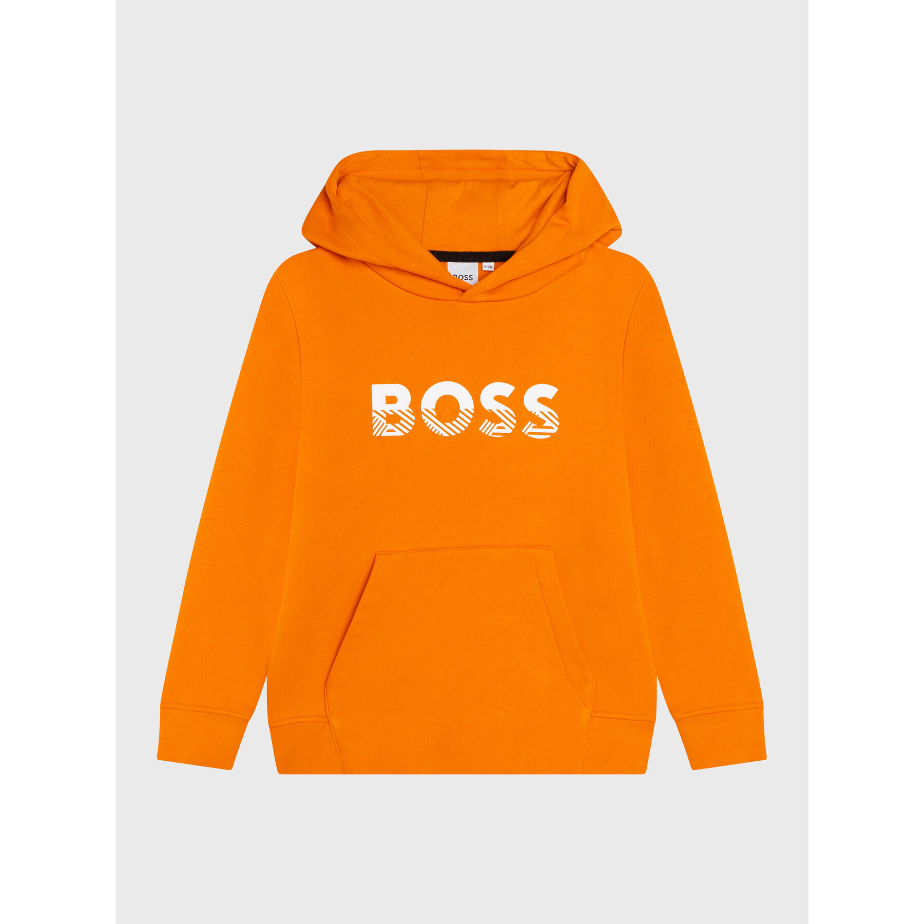 Boss Mikina J25M52 S Oranžová Regular Fit - Pepit.cz