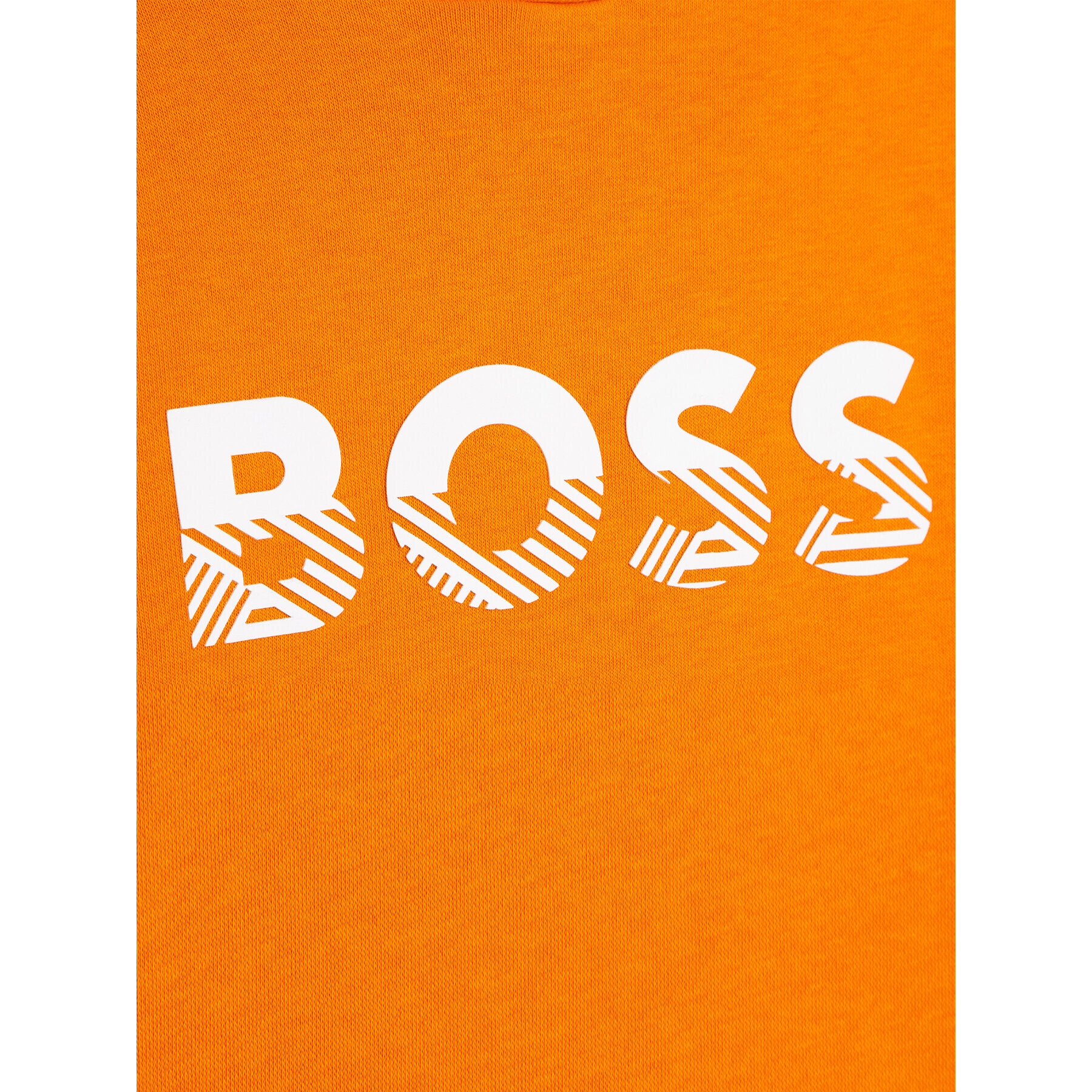 Boss Mikina J25M52 S Oranžová Regular Fit - Pepit.cz