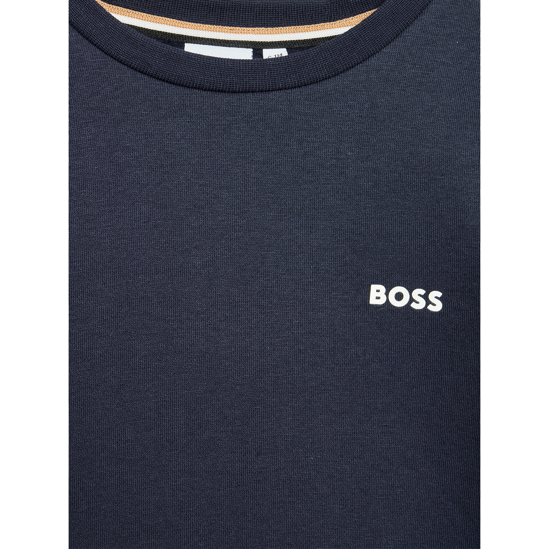 Boss Mikina J25M53 D Tmavomodrá Regular Fit - Pepit.cz