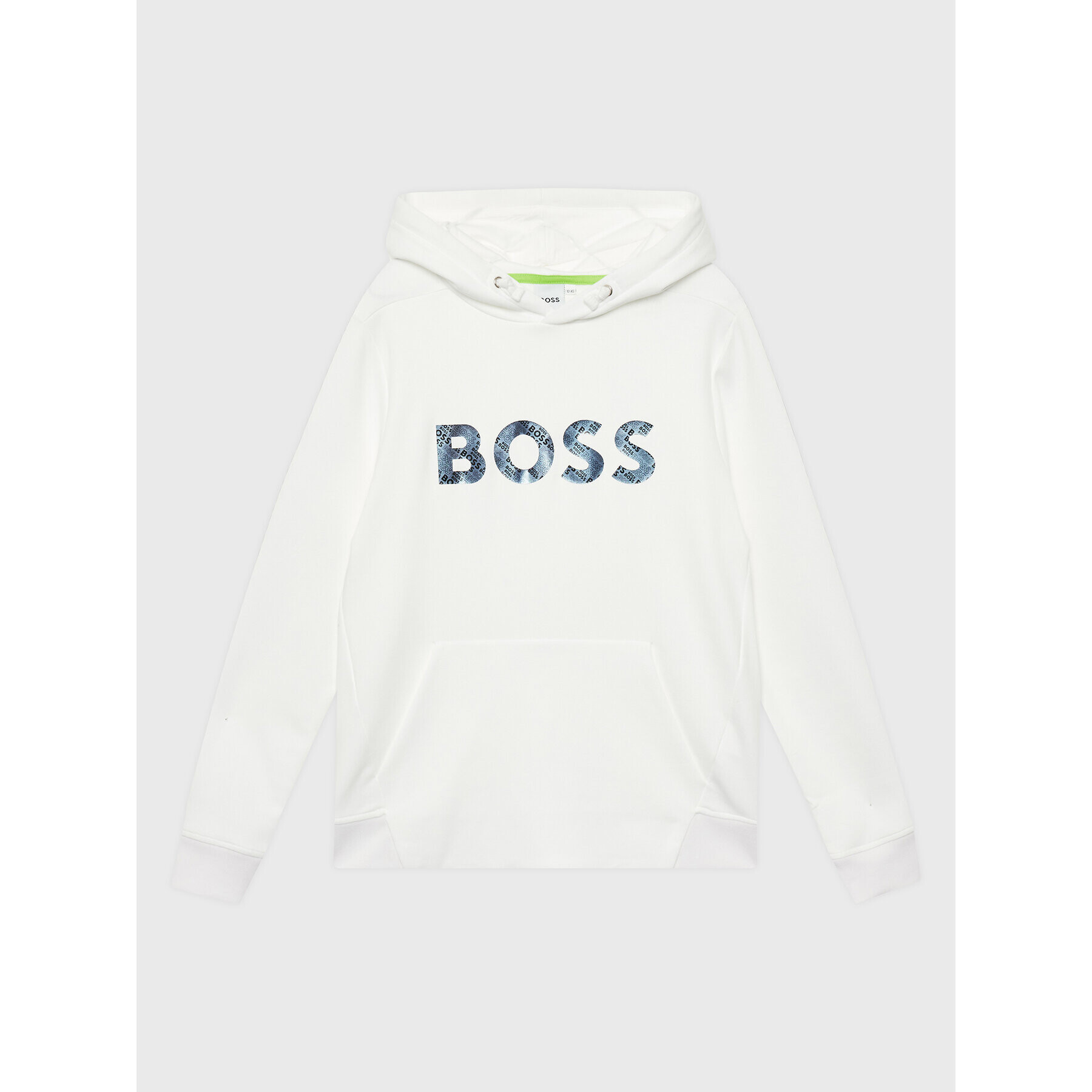 Boss Mikina J25O46 D Bílá Regular Fit - Pepit.cz