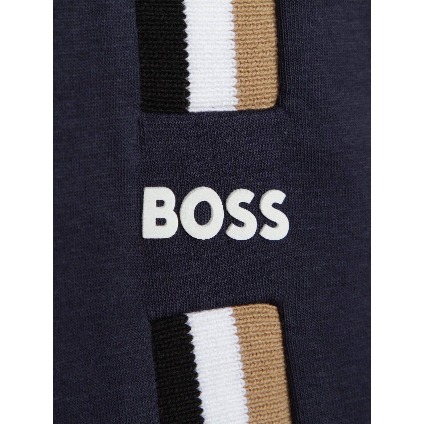 Boss Mikina J25O54 M Tmavomodrá Regular Fit - Pepit.cz