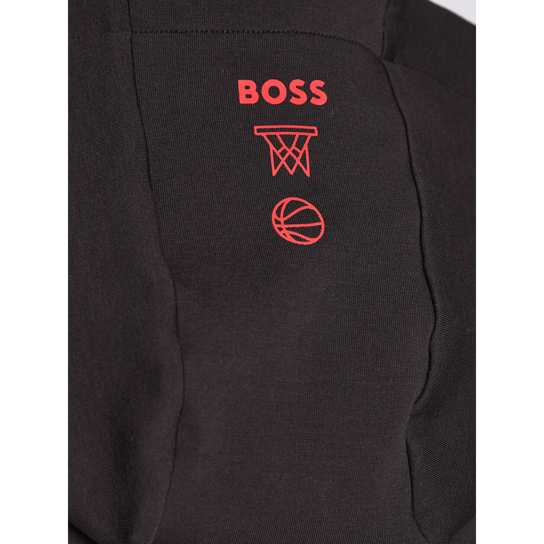 Boss Mikina NBA Wbounce_2 50477404 Černá Regular Fit - Pepit.cz