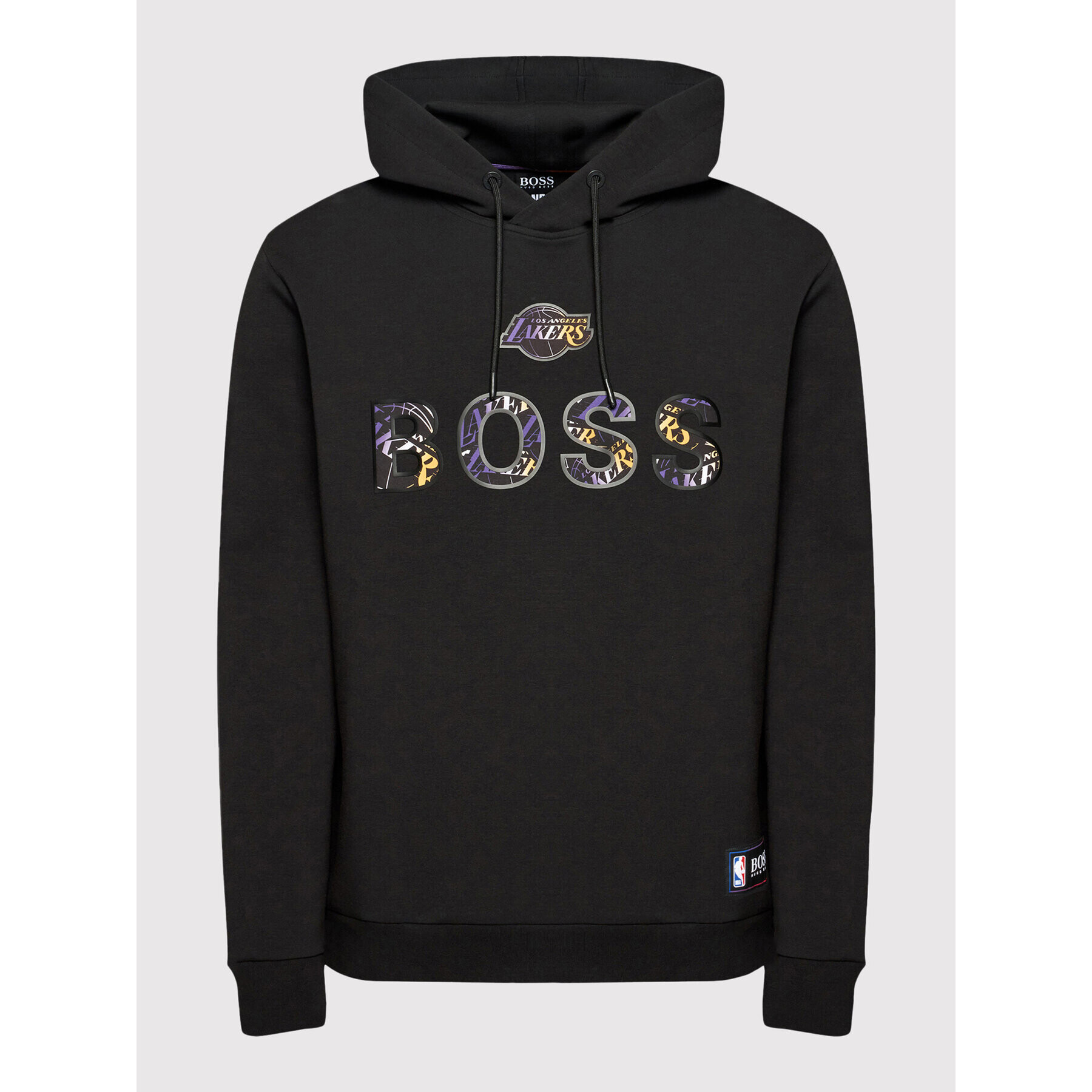 Boss Mikina NBA WBounce2_2 50461971 Černá Relaxed Fit - Pepit.cz