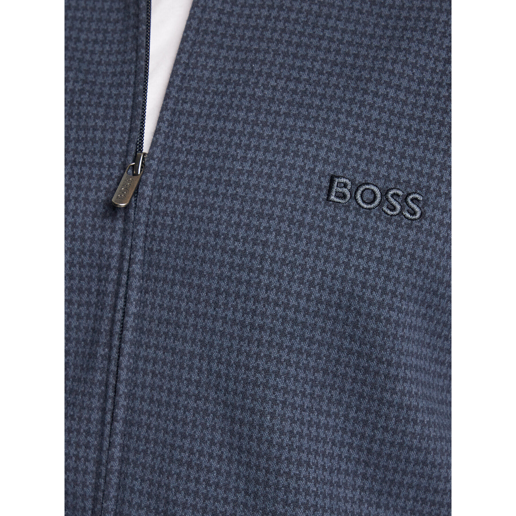 Boss Mikina Premium 50485962 Tmavomodrá Regular Fit - Pepit.cz