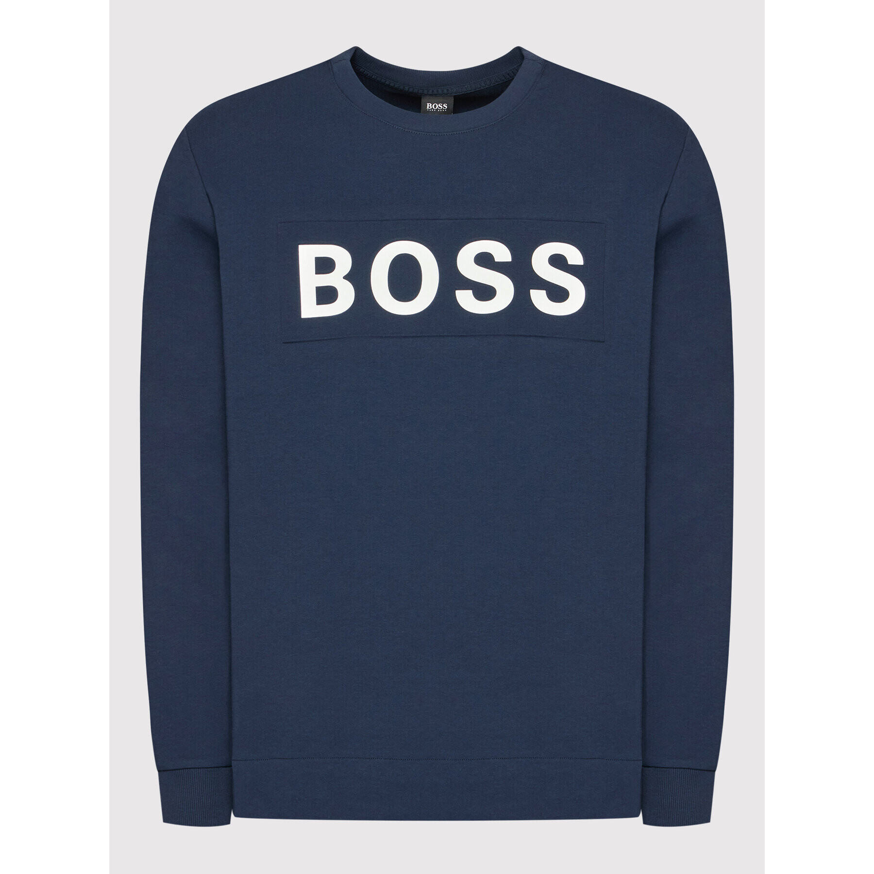 Boss Mikina Salbo 1 50461623 Tmavomodrá Regular Fit - Pepit.cz