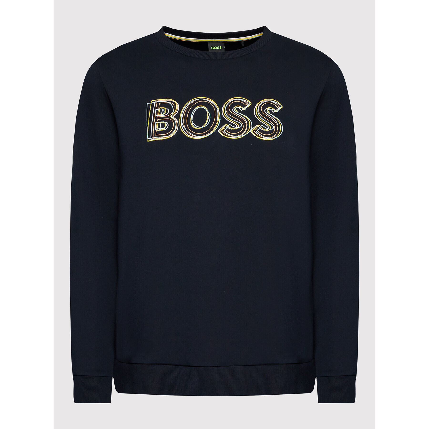 Boss Mikina Salbo 1 50471878 Tmavomodrá Regular Fit - Pepit.cz