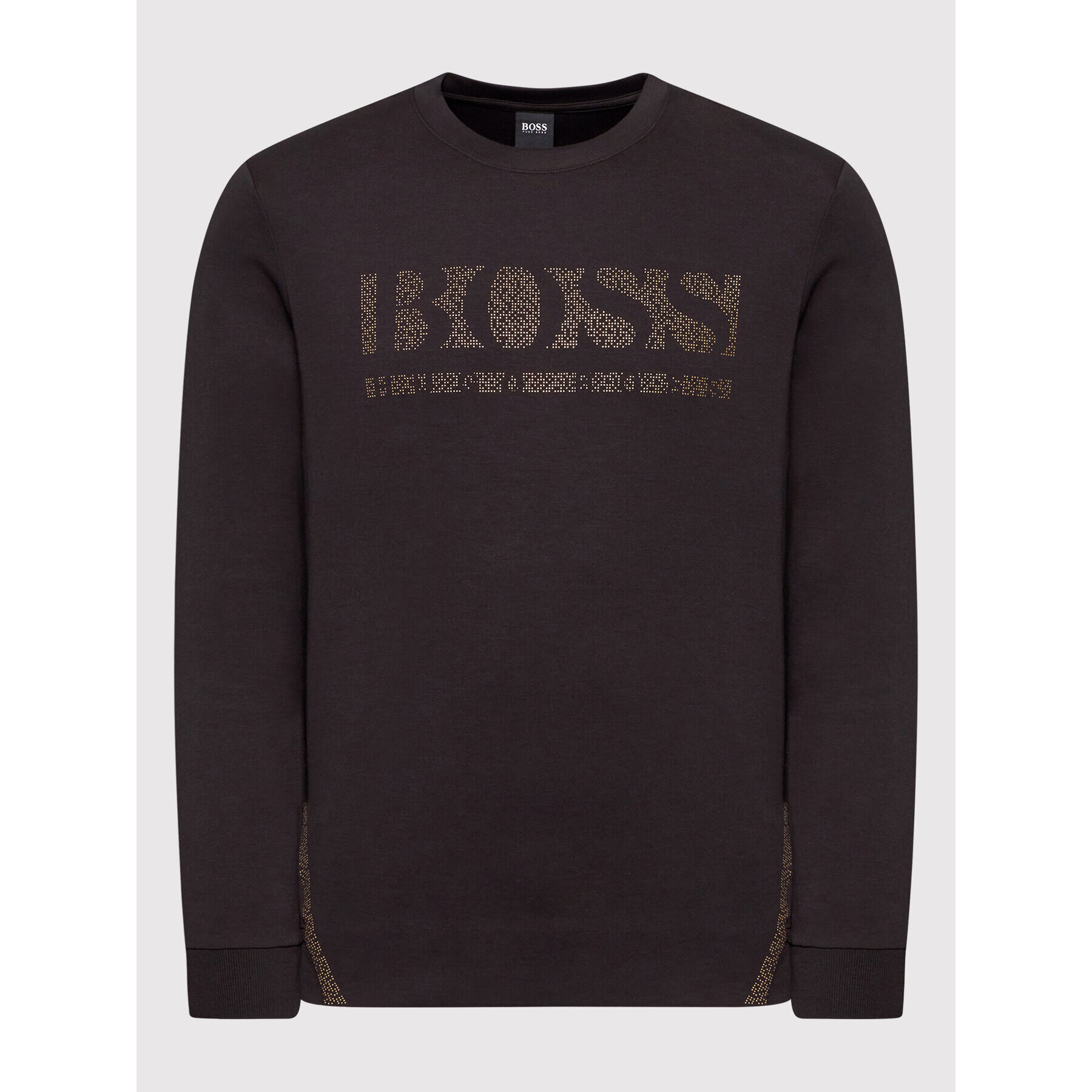 Boss Mikina Salbo Iconic 50456419 Černá Slim Fit - Pepit.cz