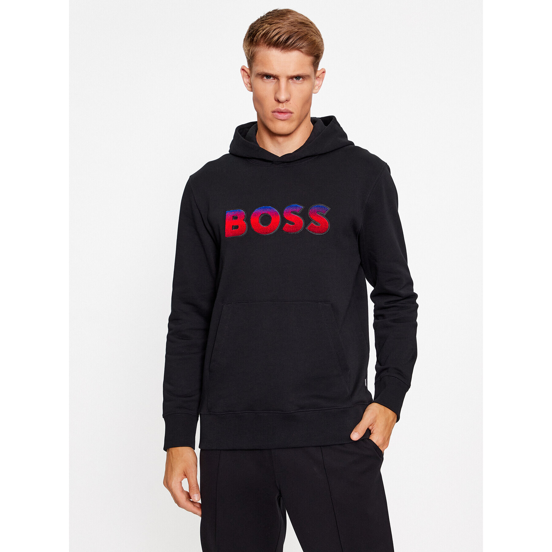 Boss Mikina Seeger 99 50499560 Černá Regular Fit - Pepit.cz