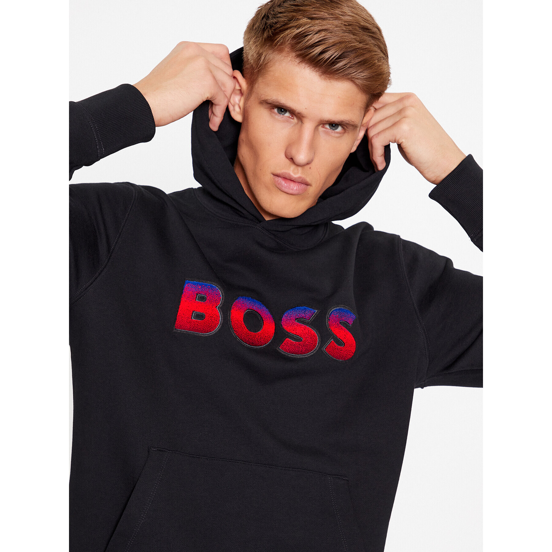 Boss Mikina Seeger 99 50499560 Černá Regular Fit - Pepit.cz