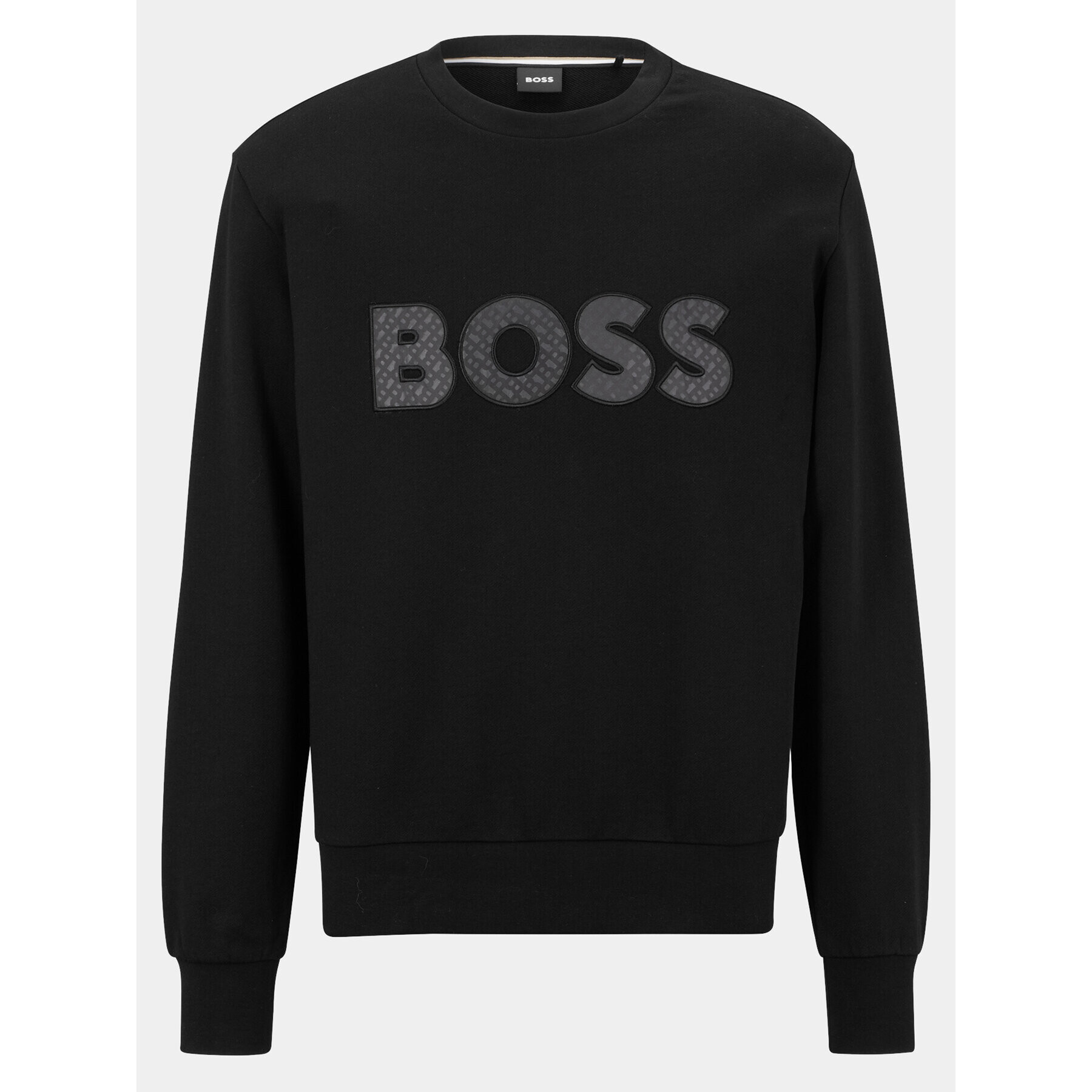 Boss Mikina Soleri 01 50494091 Černá Relaxed Fit - Pepit.cz