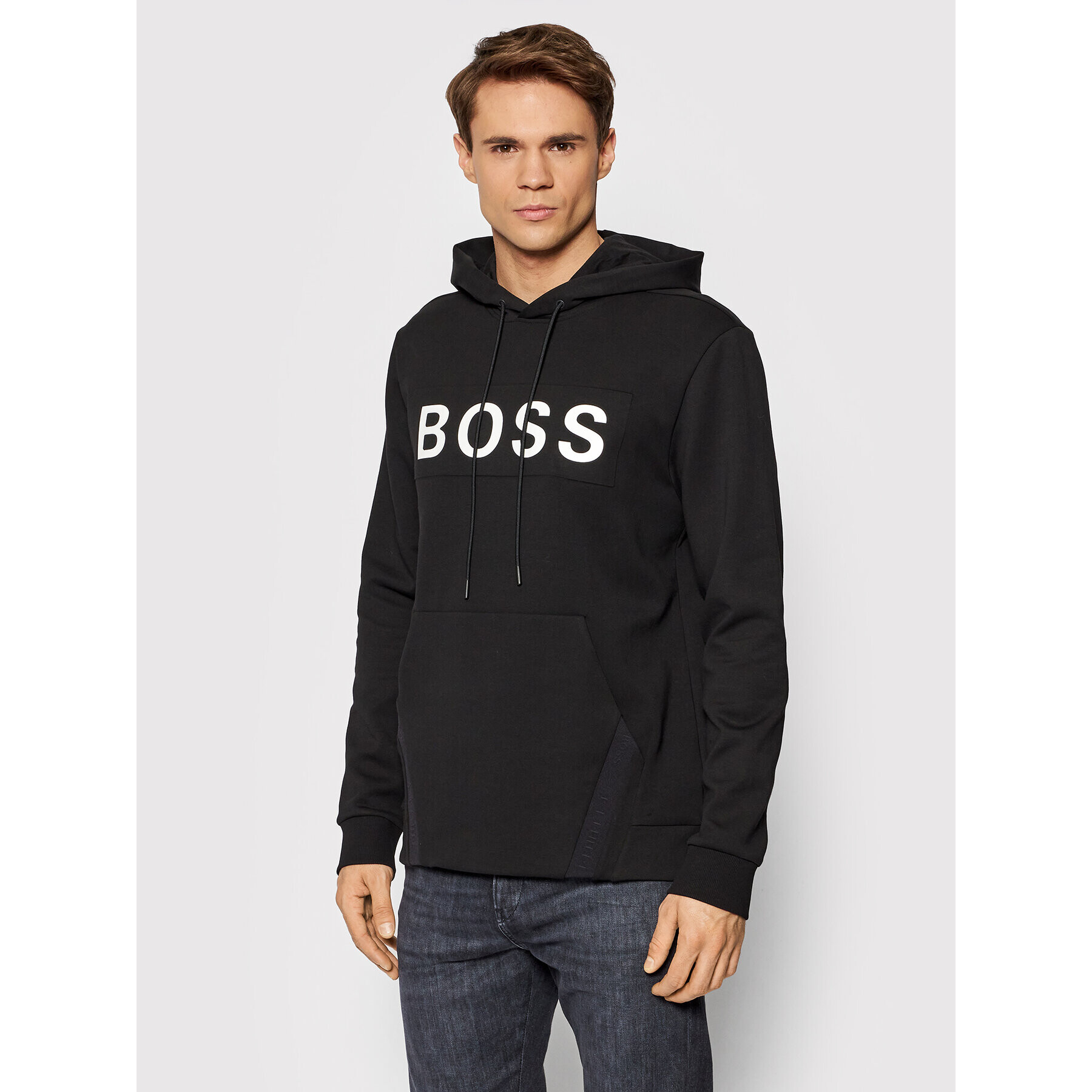 Boss Mikina Soody 1 50461617 Černá Regular Fit - Pepit.cz