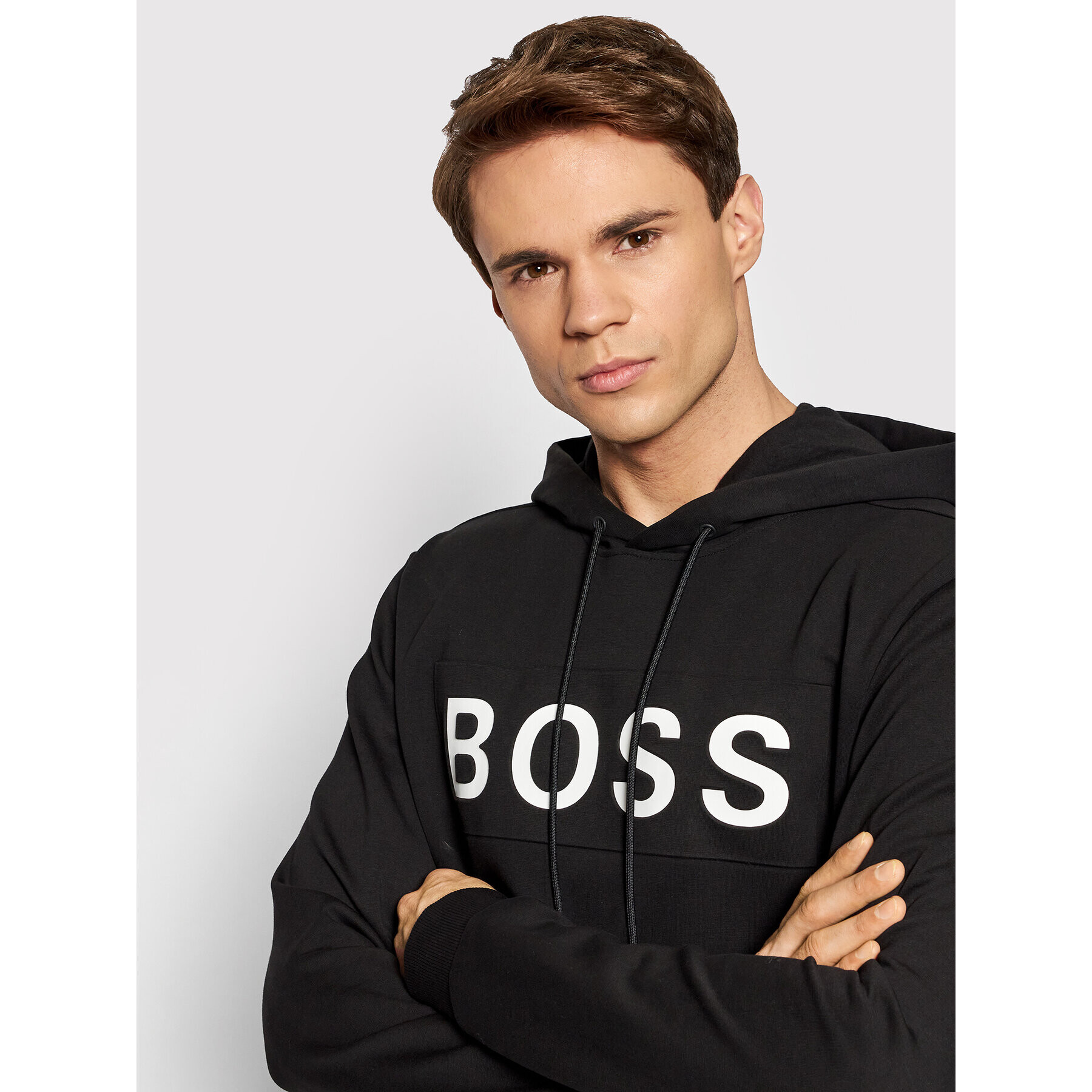 Boss Mikina Soody 1 50461617 Černá Regular Fit - Pepit.cz