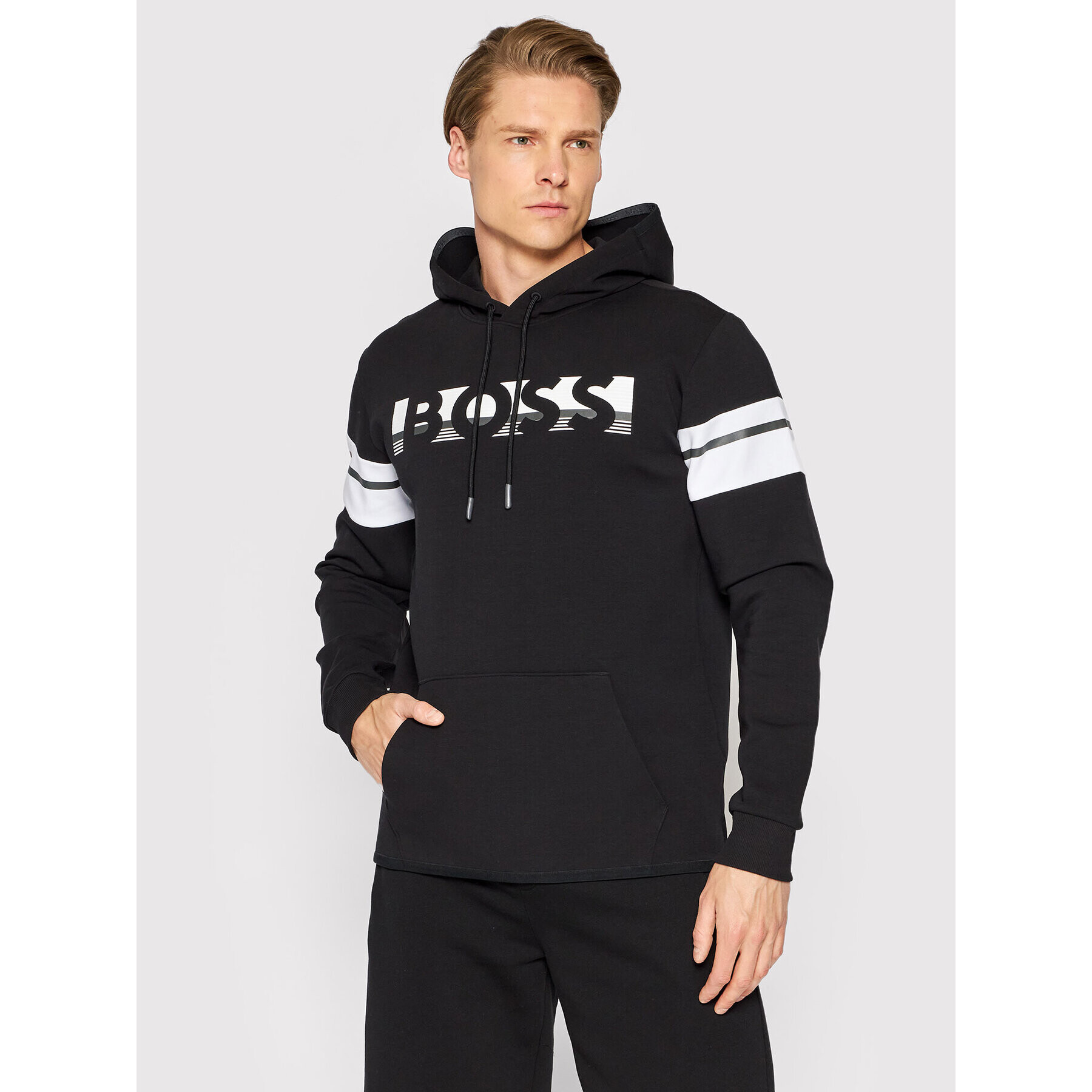 Boss Mikina Soody 1 50465949 Černá Regular Fit - Pepit.cz