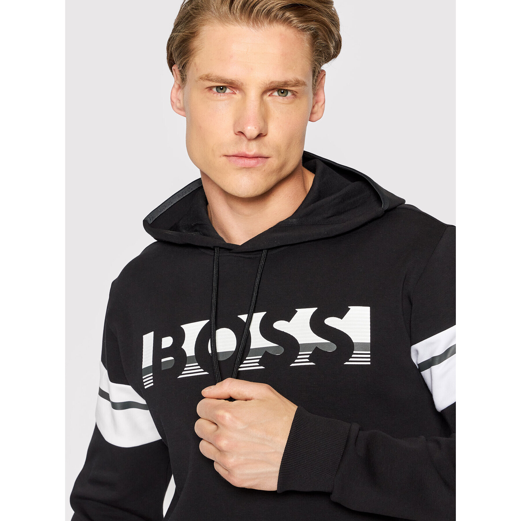 Boss Mikina Soody 1 50465949 Černá Regular Fit - Pepit.cz