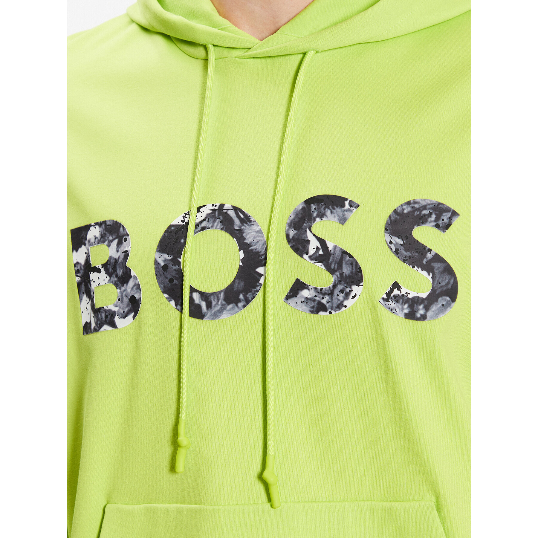 Boss Mikina Soody Lotus 50489152 Zelená Relaxed Fit - Pepit.cz