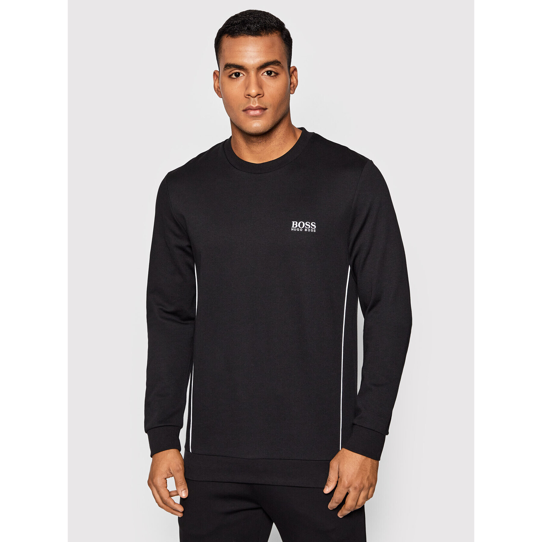 Boss Mikina Tracksuit 50460277 Černá Regular Fit - Pepit.cz