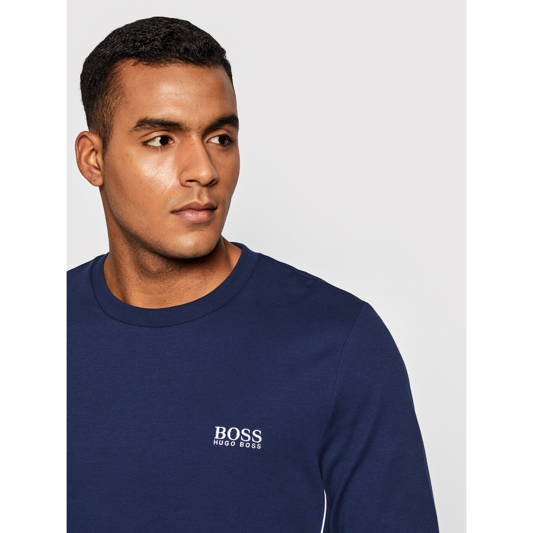 Boss Mikina Tracksuit 50460277 Tmavomodrá Regular Fit - Pepit.cz