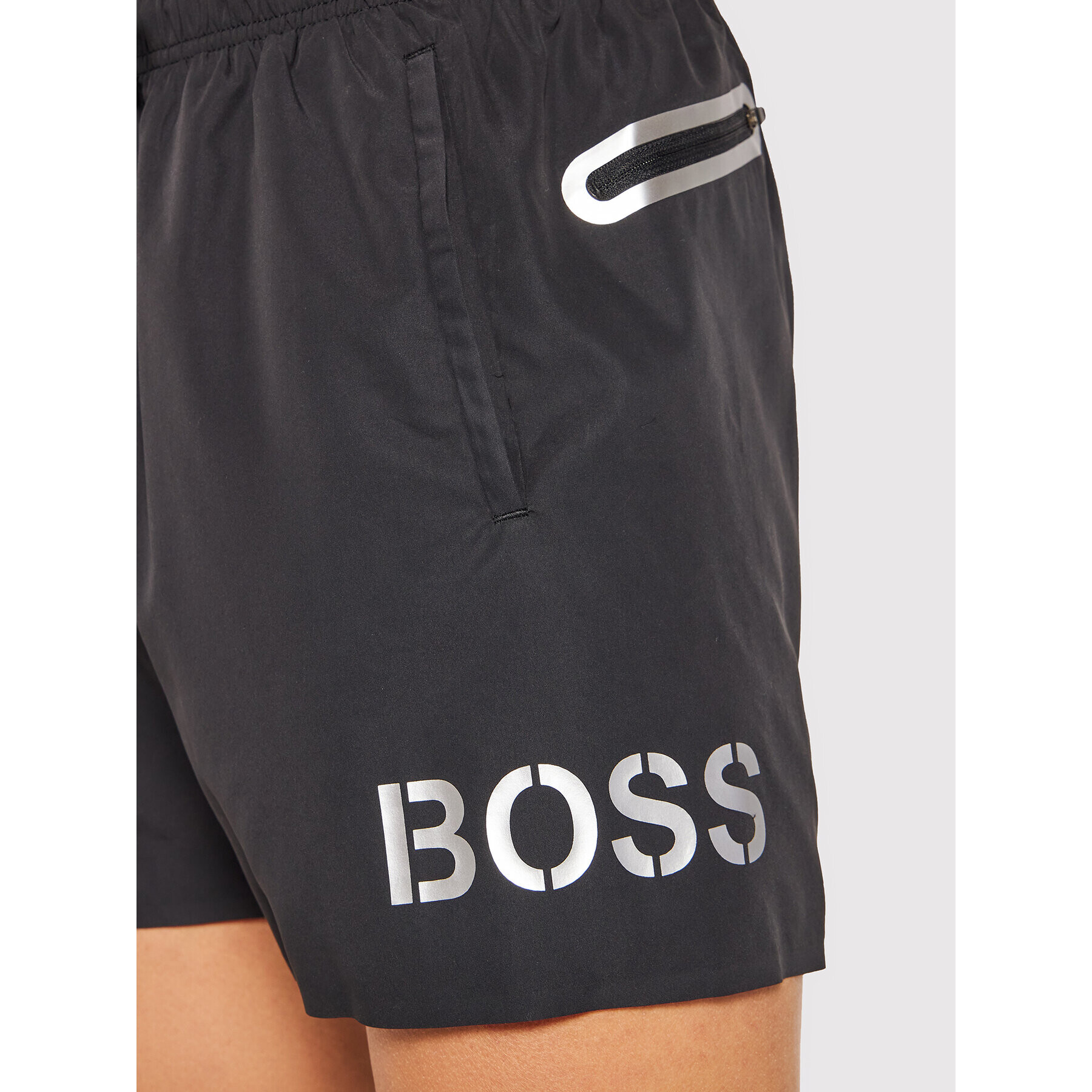 Boss Plavecké šortky Icefish 50462266 Černá Regular Fit - Pepit.cz