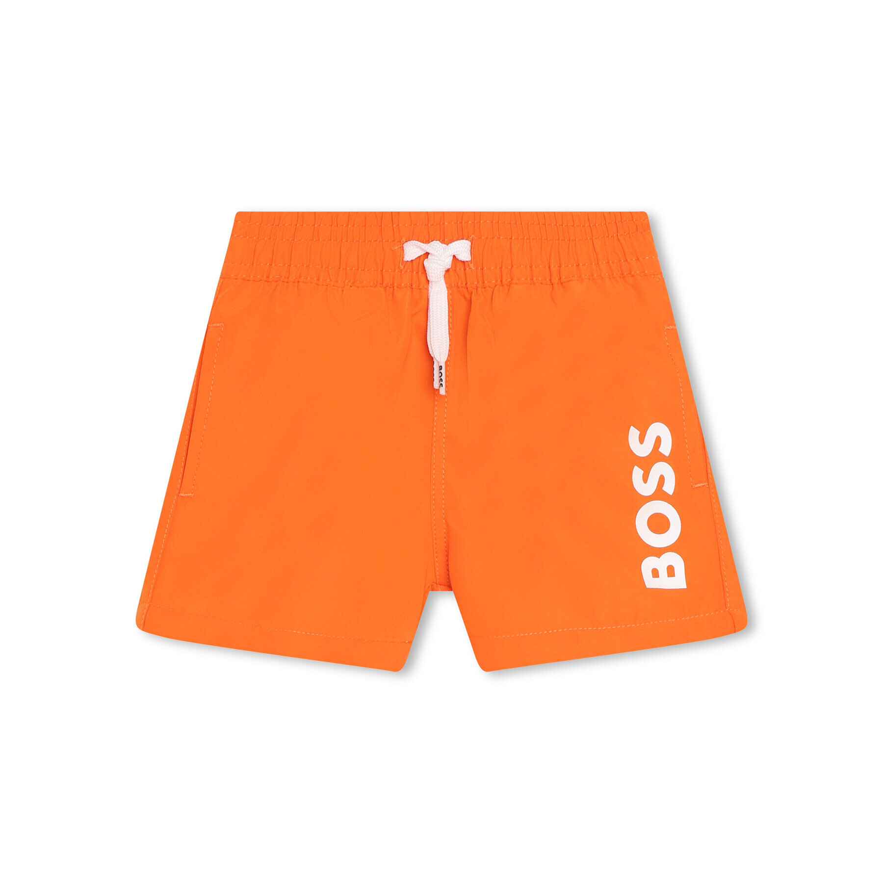 Boss Plavecké šortky J04472 M Oranžová Regular Fit - Pepit.cz