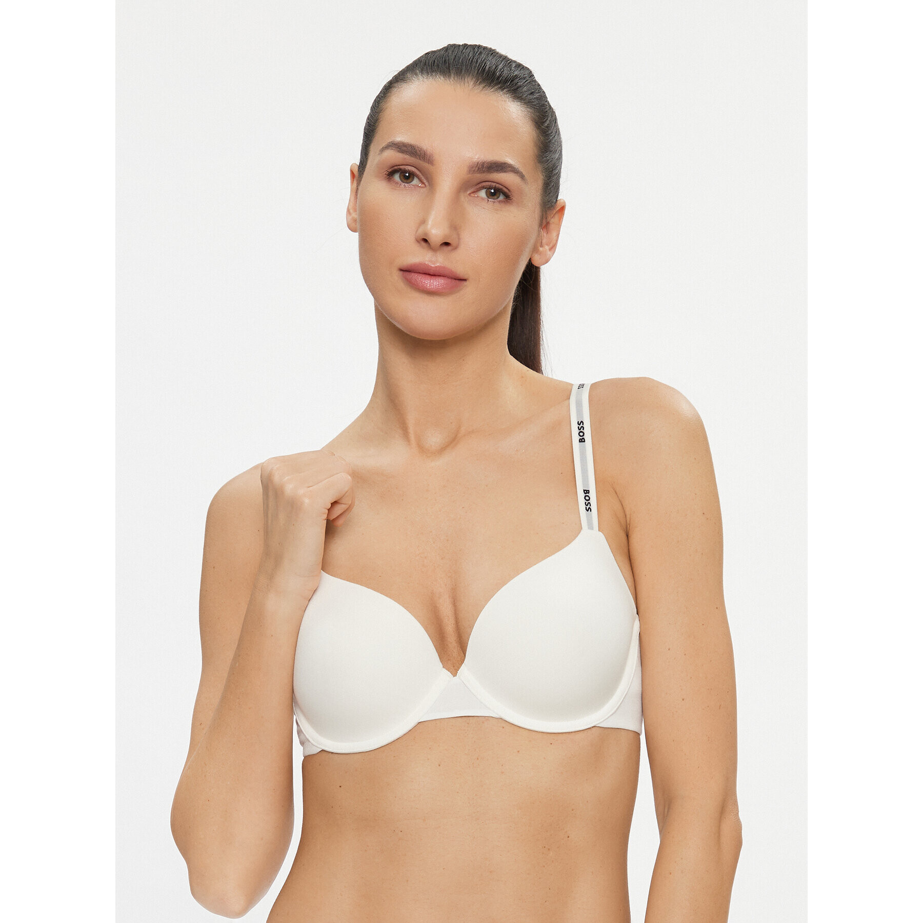 Boss Podprsenka s kosticemi Underwire Bra Cl 50502738 Bílá - Pepit.cz