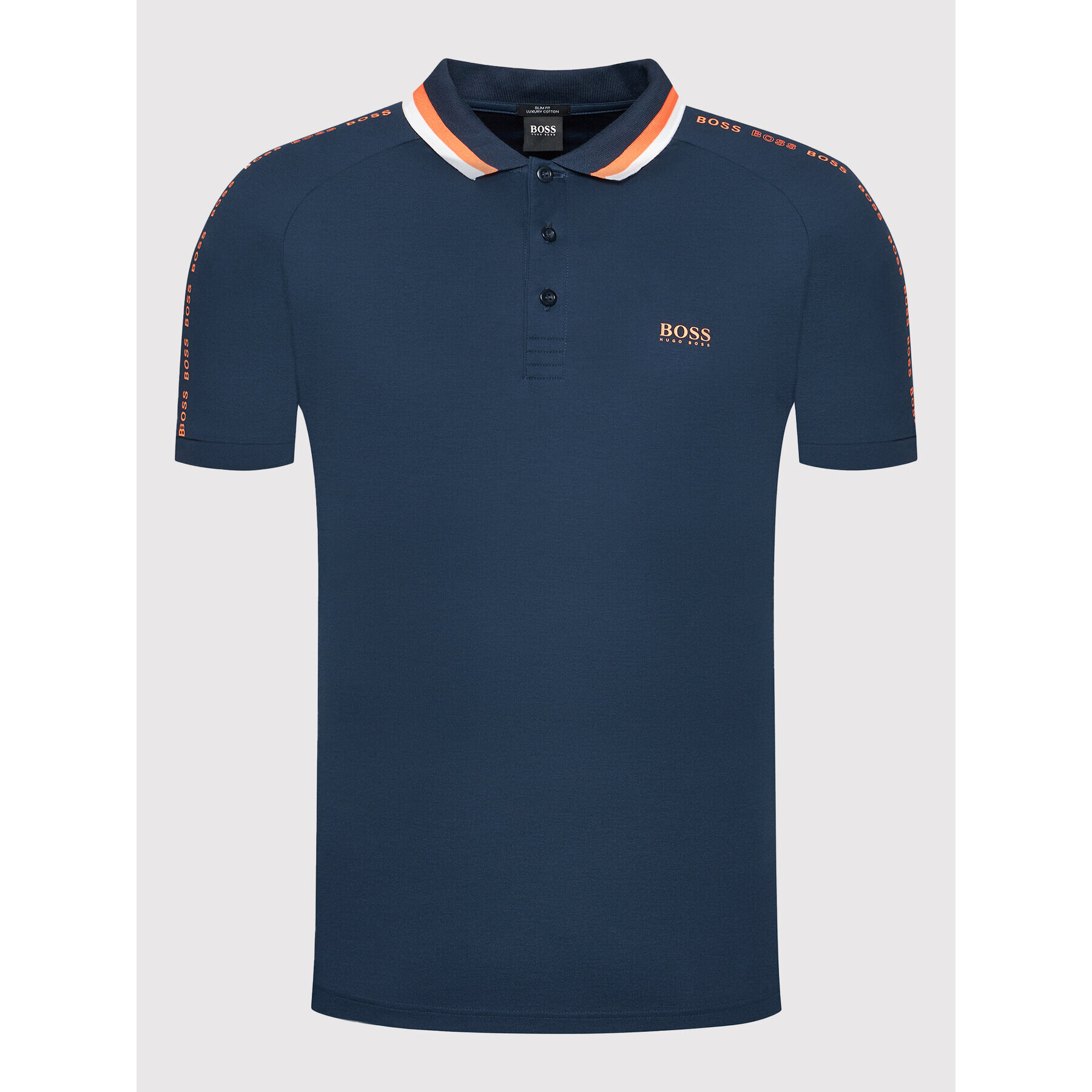 Boss Polokošile -50452874 50452874 Tmavomodrá Slim Fit - Pepit.cz