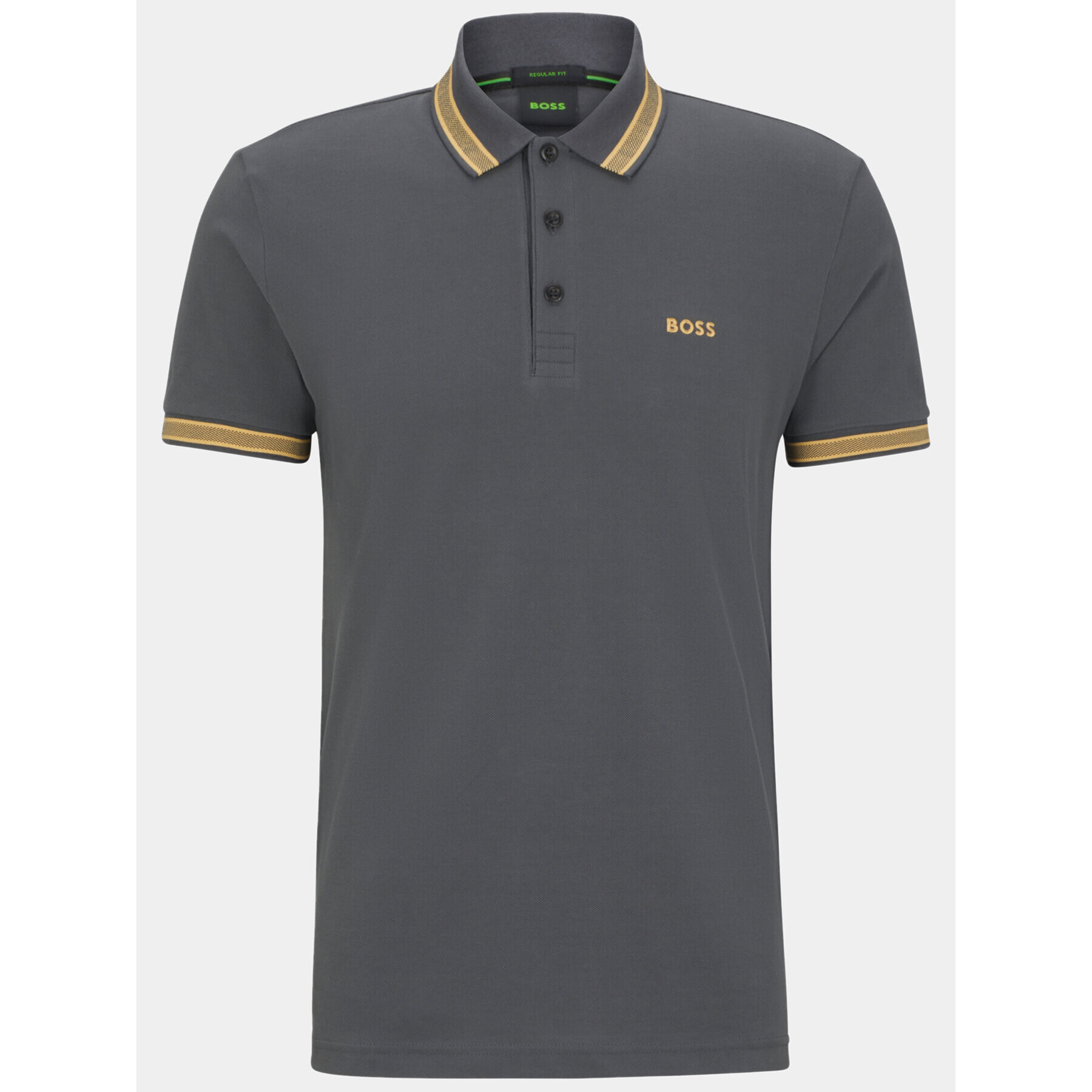 Boss Polokošile 50468983 Šedá Regular Fit - Pepit.cz