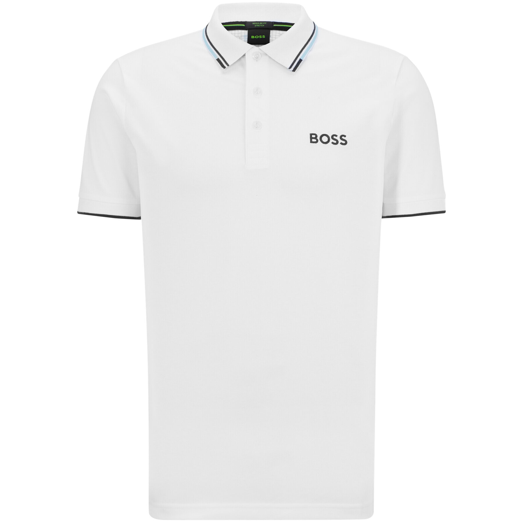 Boss Polokošile 50469094 Bílá Regular Fit - Pepit.cz