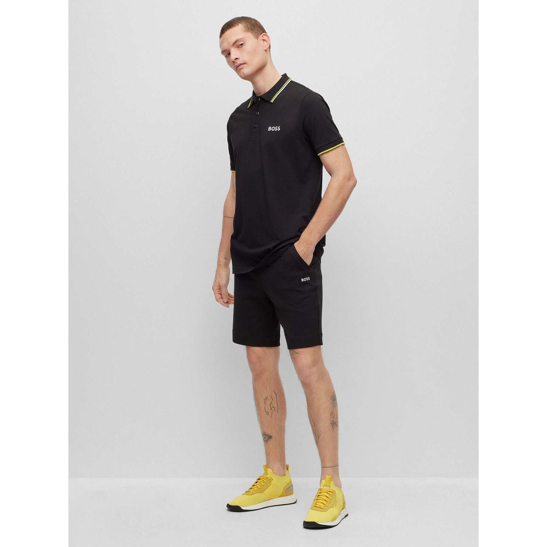 Boss Polokošile 50469094 Černá Regular Fit - Pepit.cz