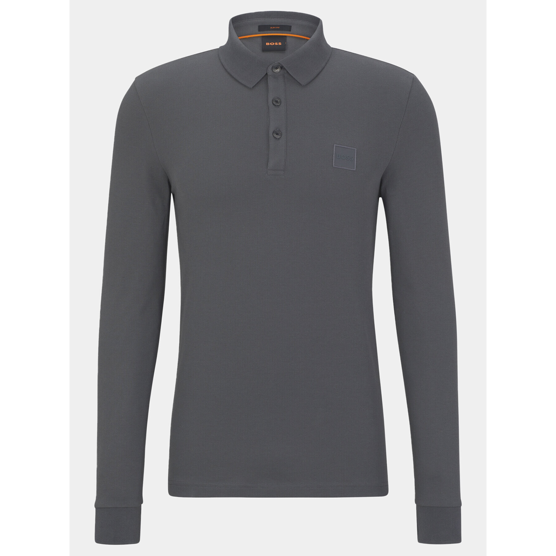 Boss Polokošile 50472681 Šedá Slim Fit - Pepit.cz