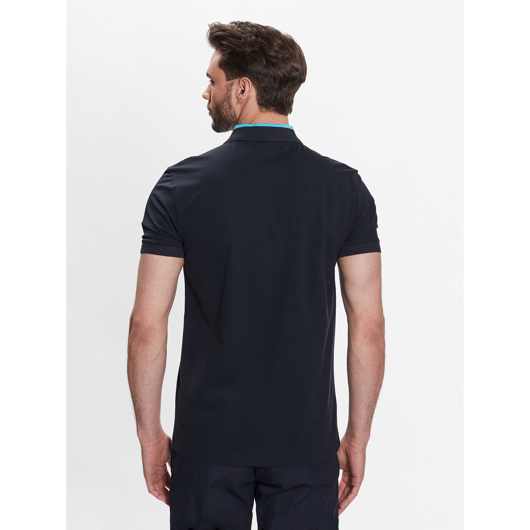 Boss Polokošile 50483246 Tmavomodrá Slim Fit - Pepit.cz