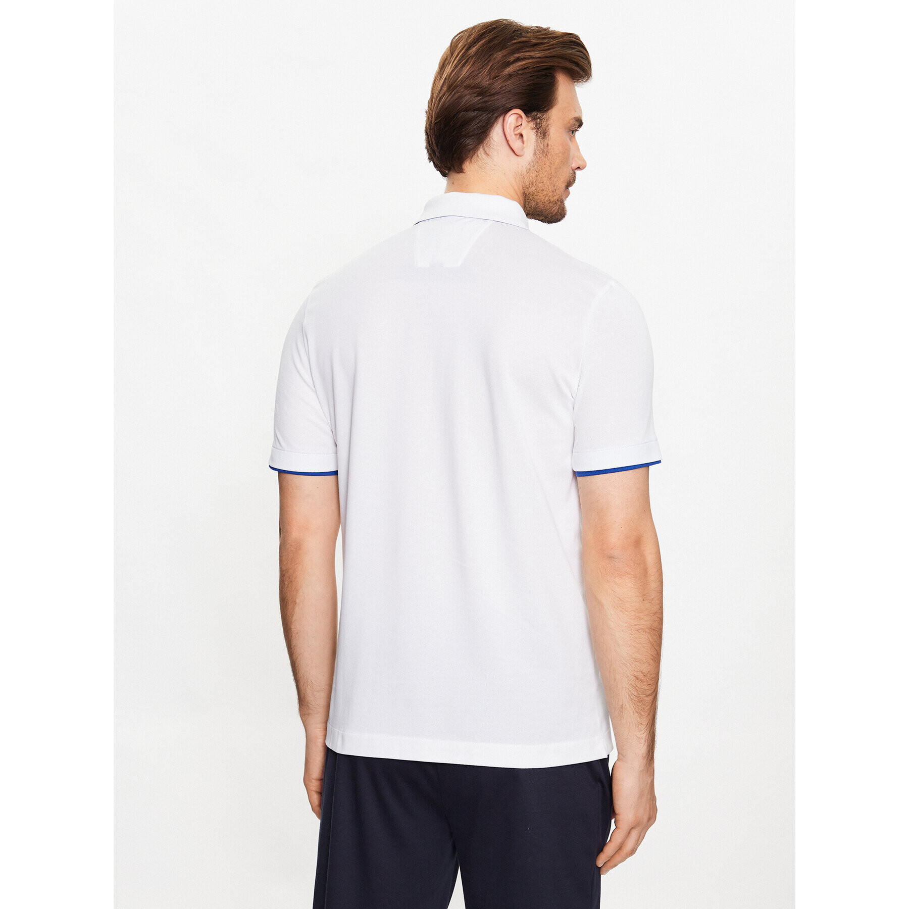 Boss Polokošile 50486178 Bílá Regular Fit - Pepit.cz