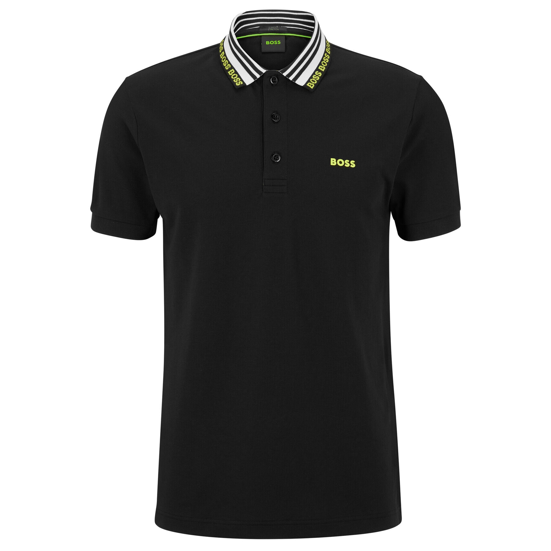 Boss Polokošile Paule 50488270 Černá Slim Fit - Pepit.cz